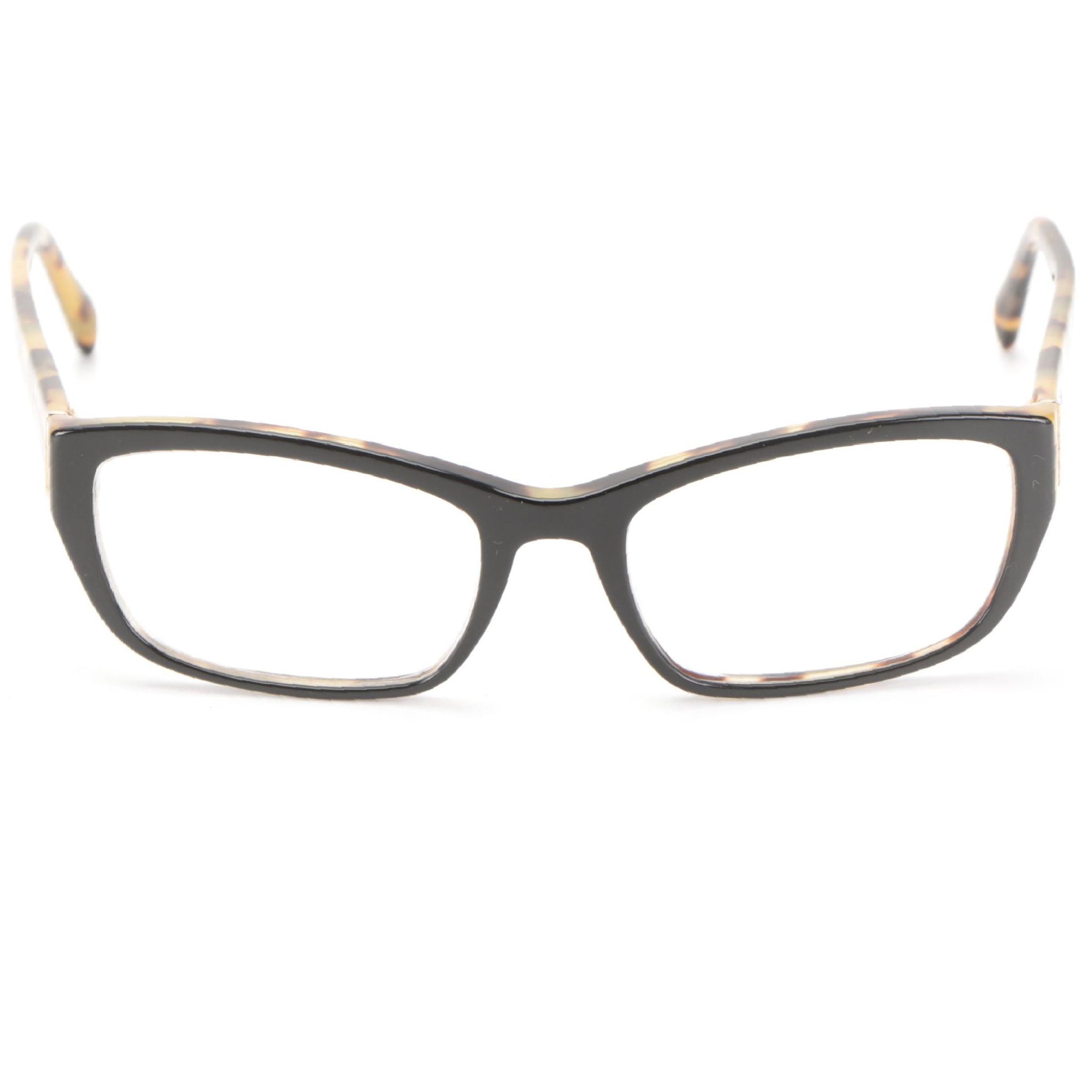 Prada VPR 180 Rectangular Prescription Eyeglasses with Case