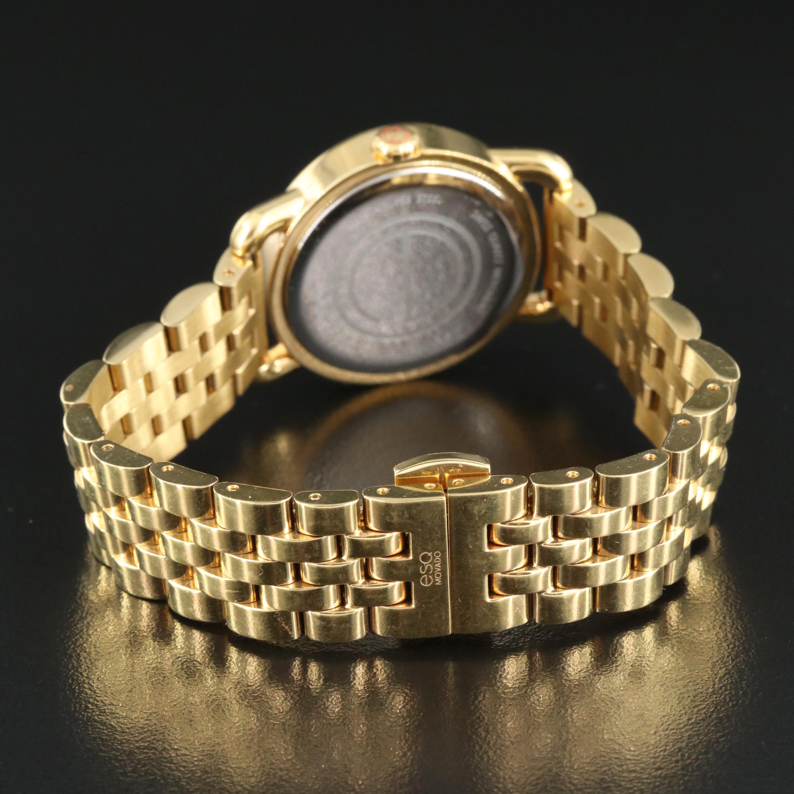 ESQ Movado Diamond Dial Watch