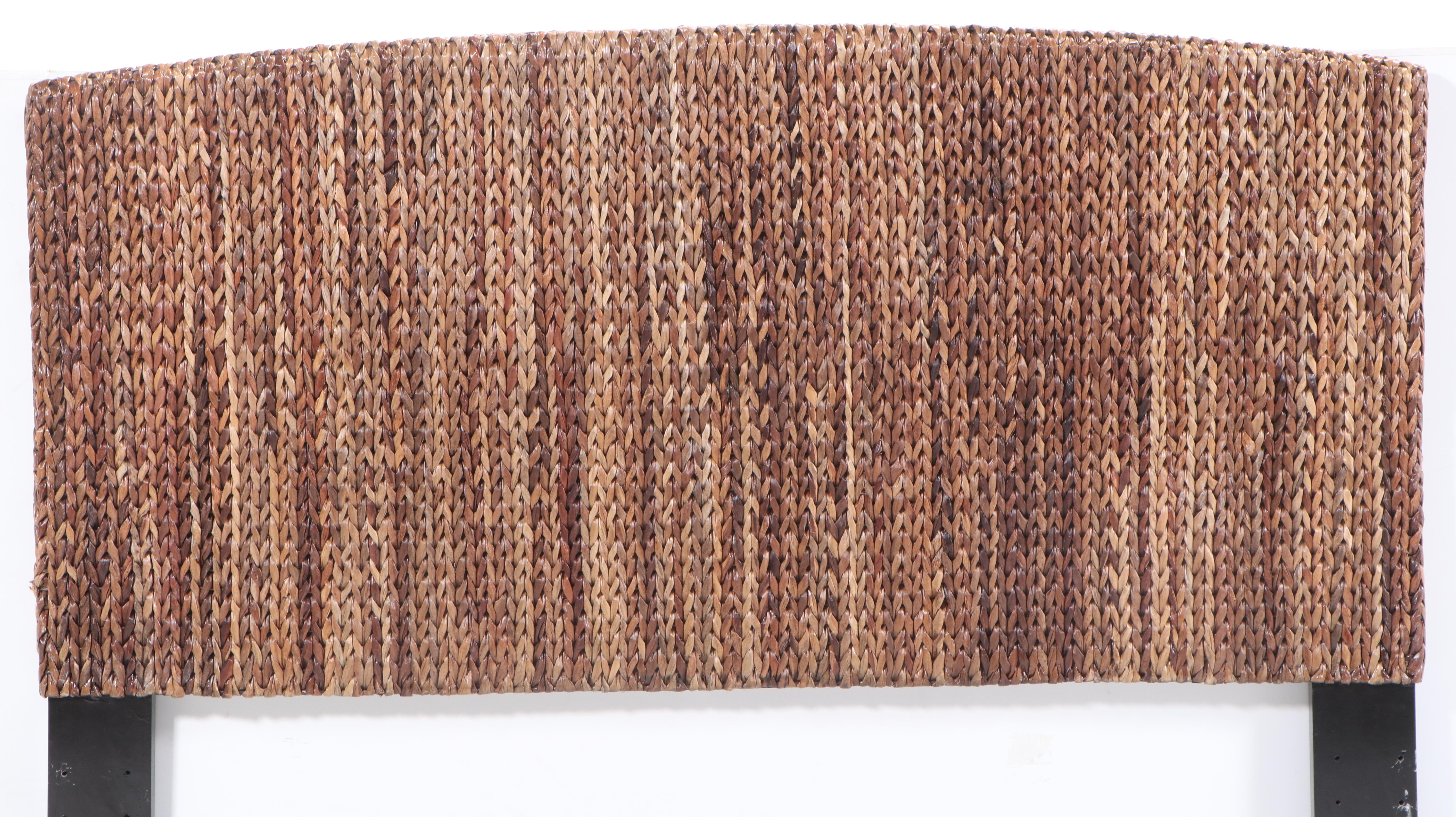Woven Banana Leaf King Size Headboard