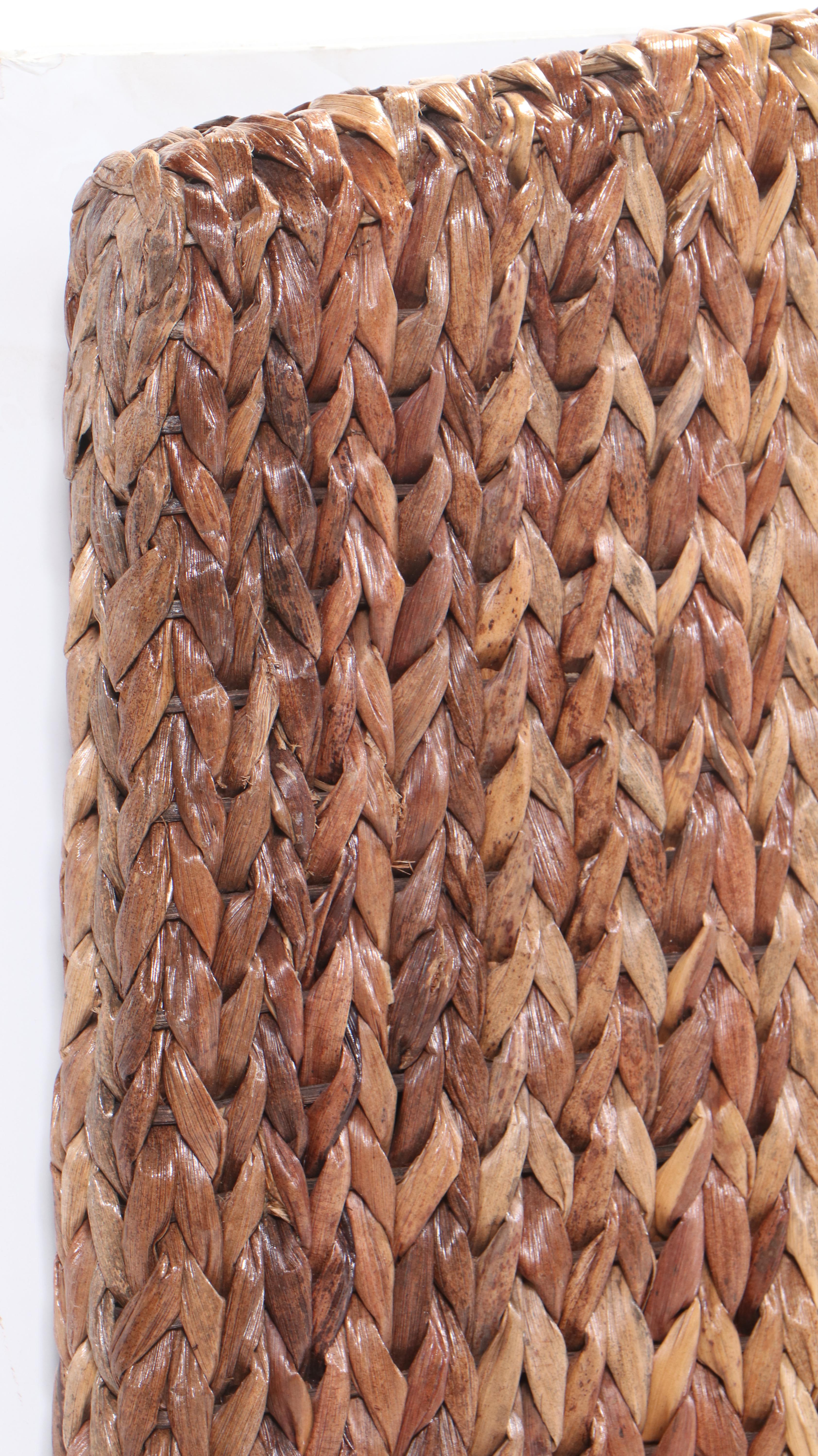 Woven Banana Leaf King Size Headboard