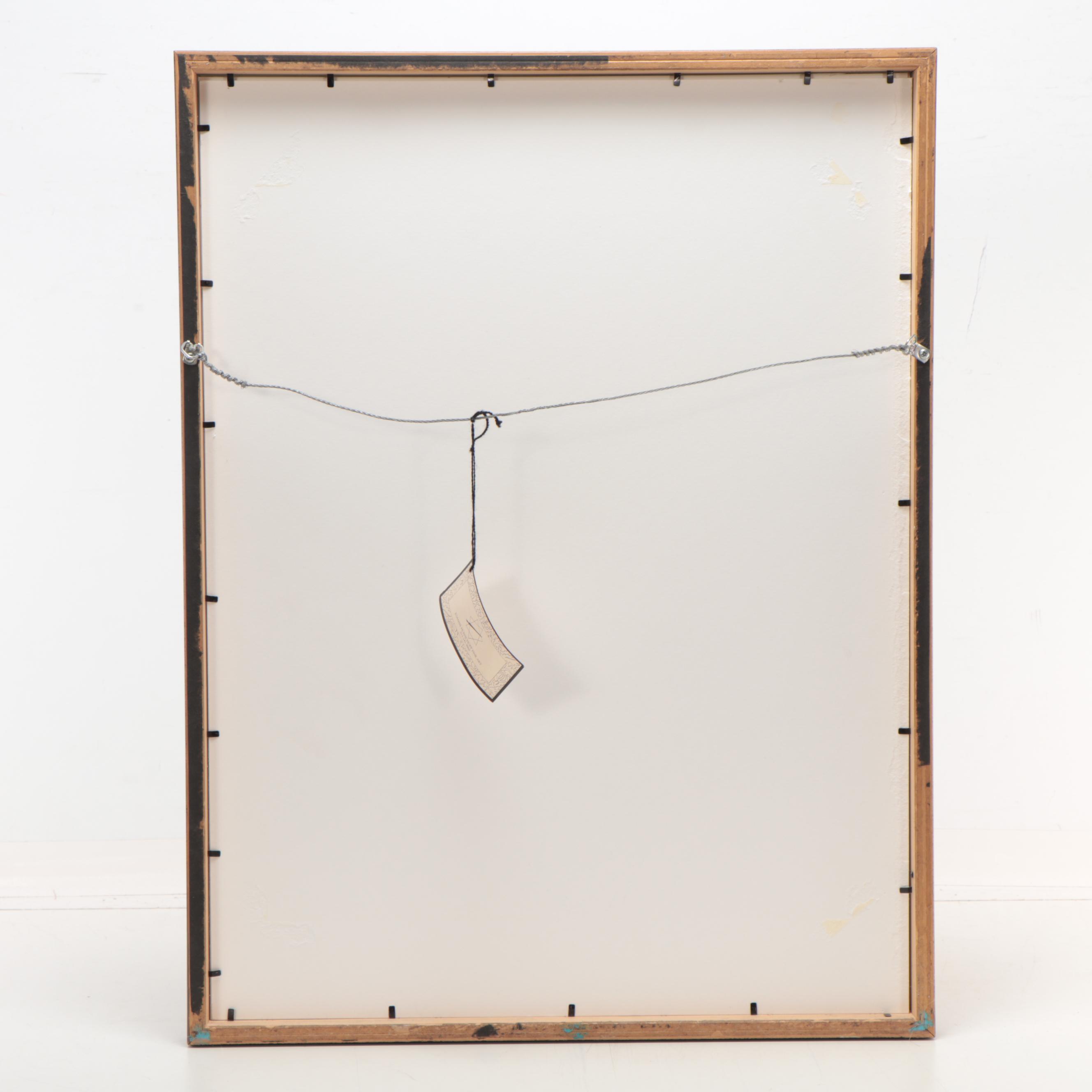 Joanne Honschopp Acrylic Painting "M. Hewett Gallery - Main St.," 1997