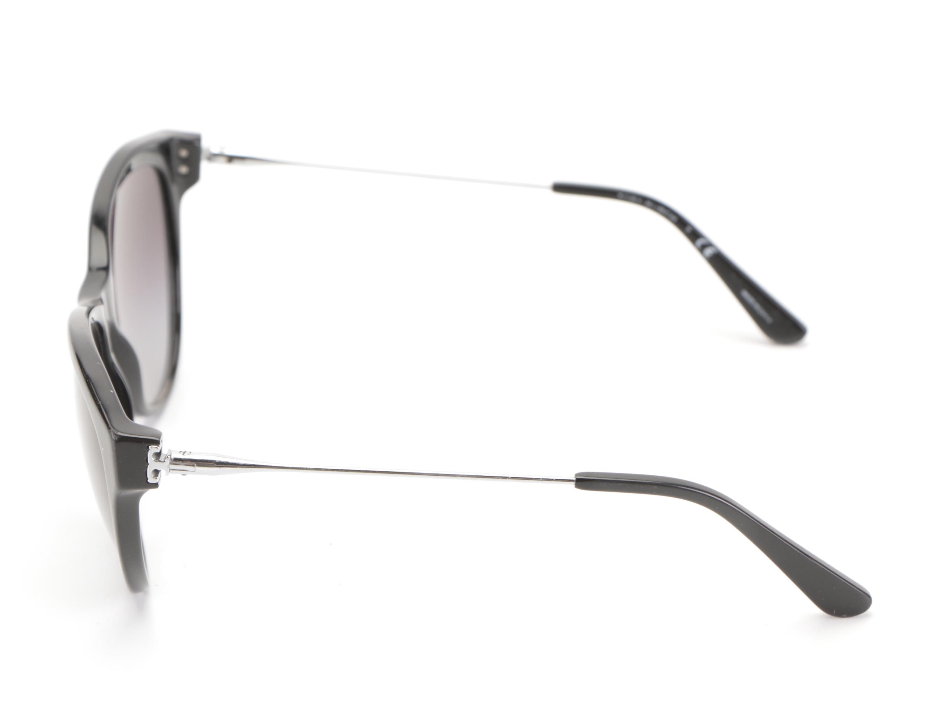 Tory Burch TY 7093 Modified Cat-Eye Sunglasses with Case