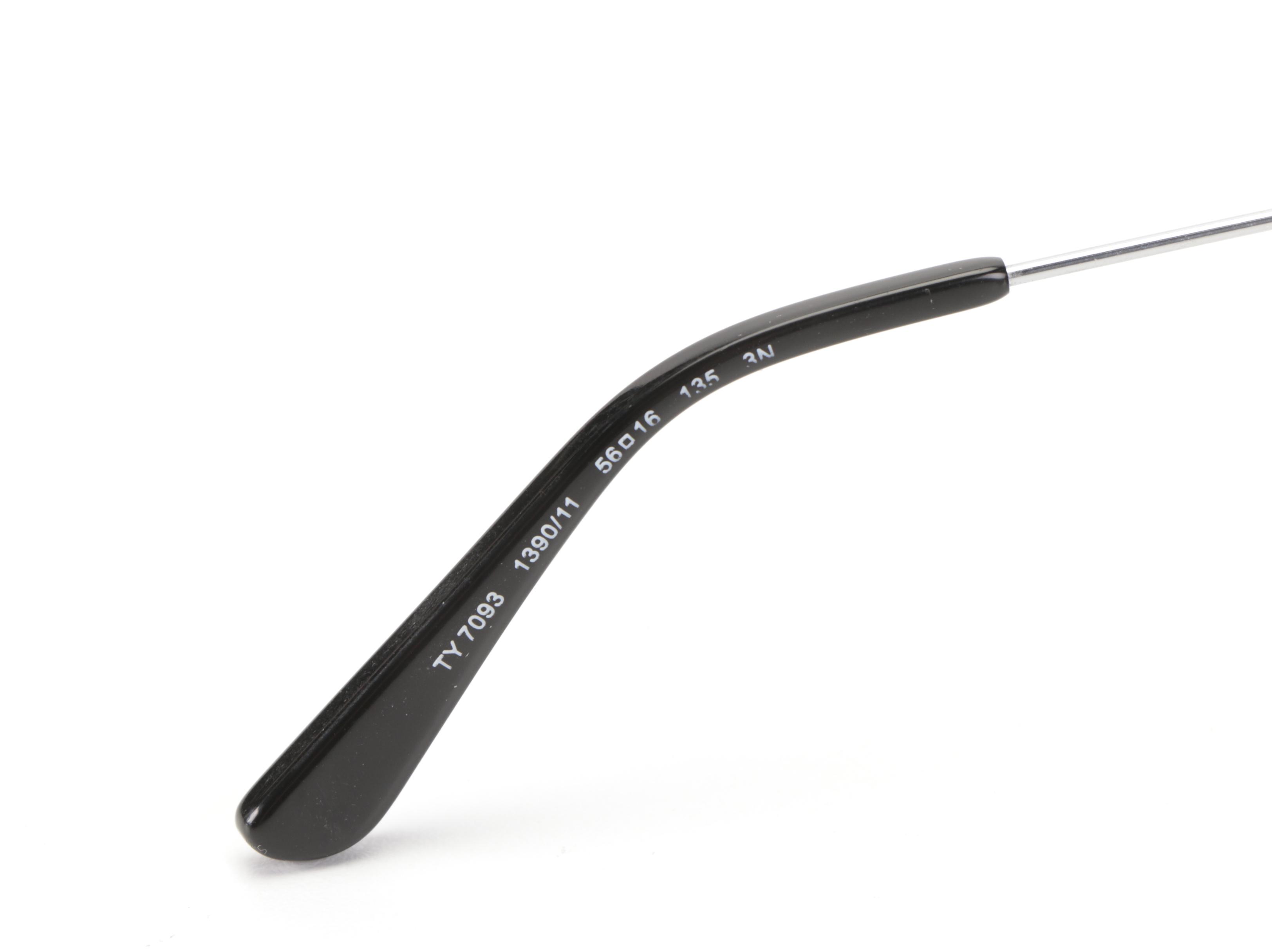 Tory Burch TY 7093 Modified Cat-Eye Sunglasses with Case