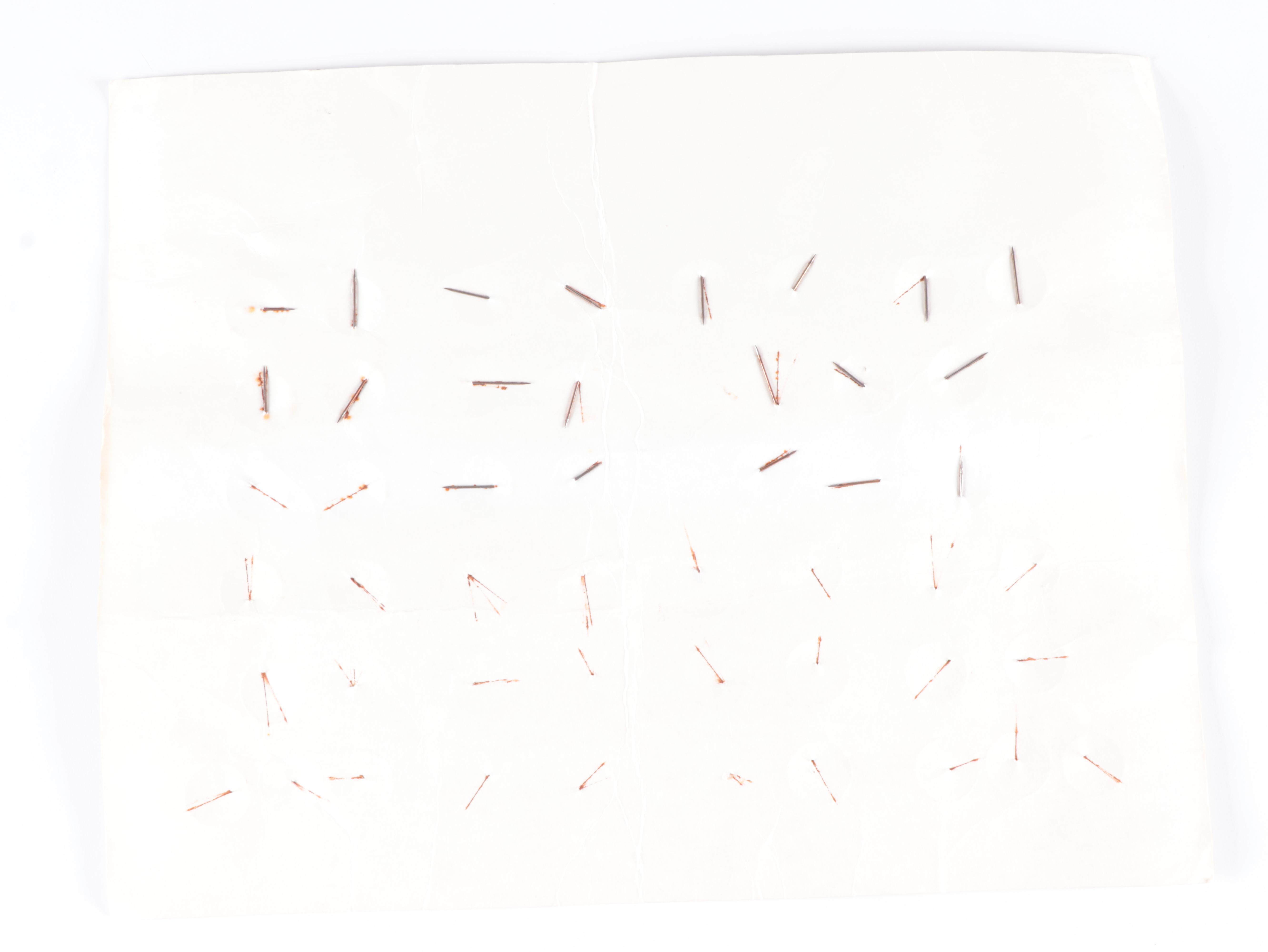 Political Campaign Buttons With Collection Sheet