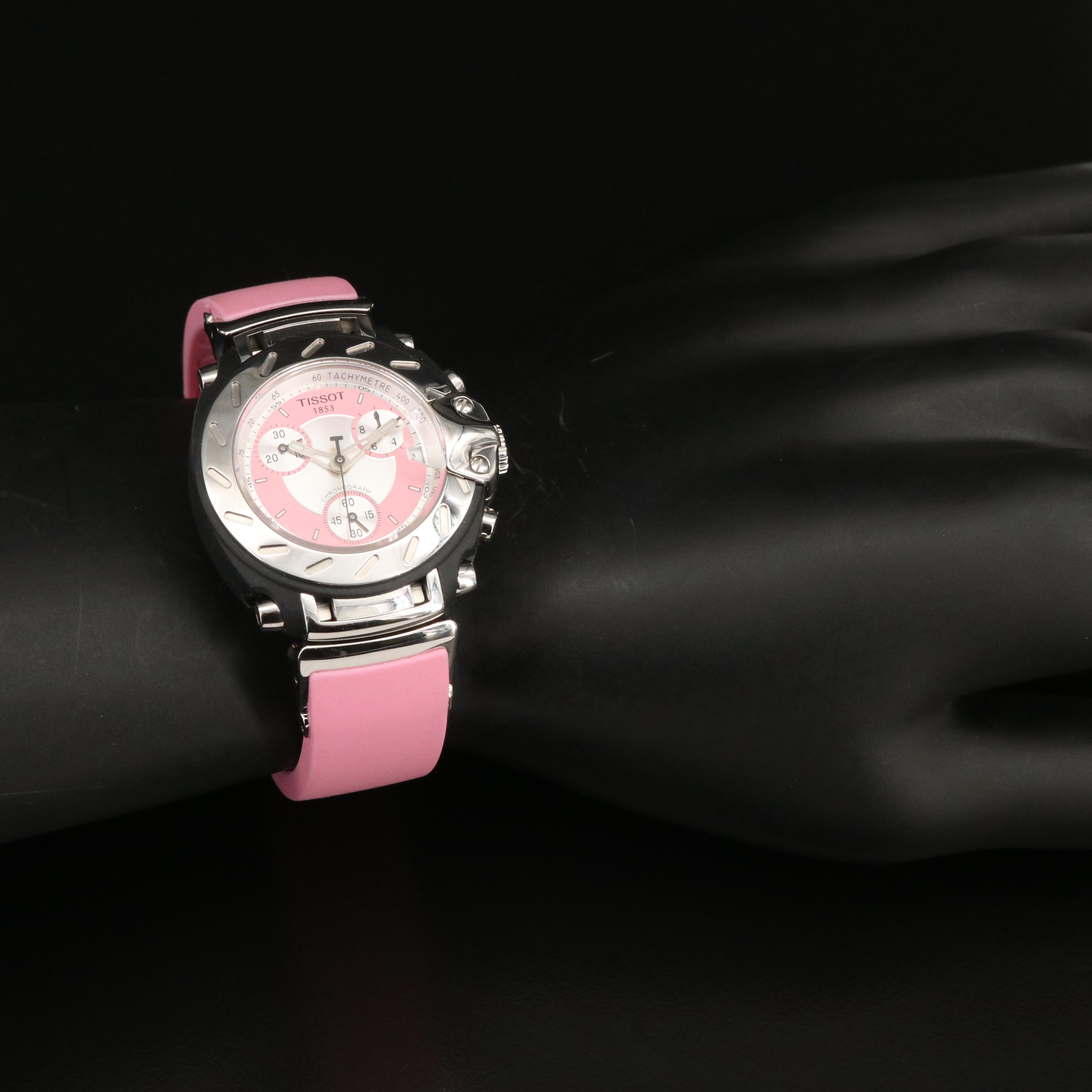 Tissot Chronograph T - Race Black PVD and Stainless Steel Watch