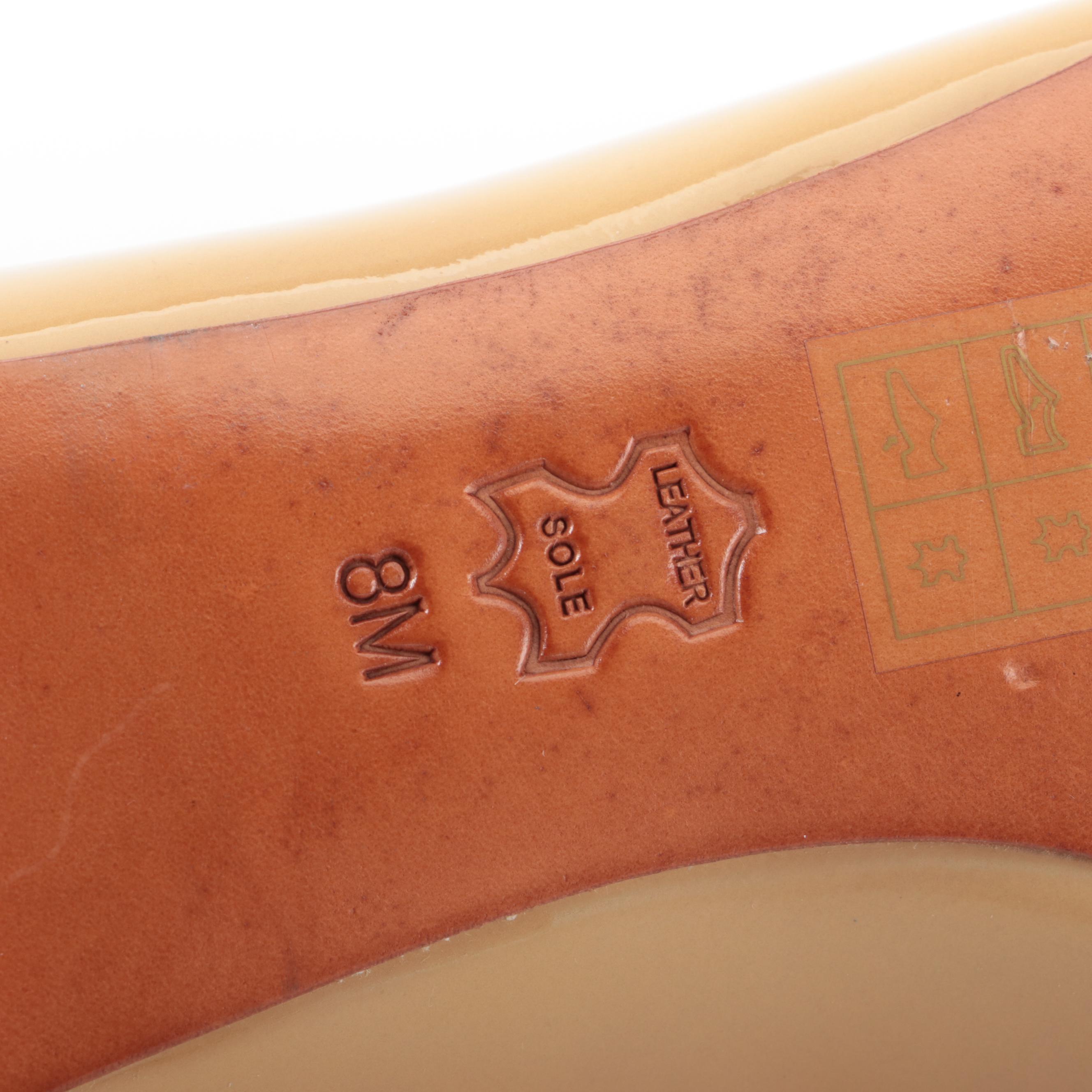 Tory Burch Flats in Patent Leather with Crystal Embellishment