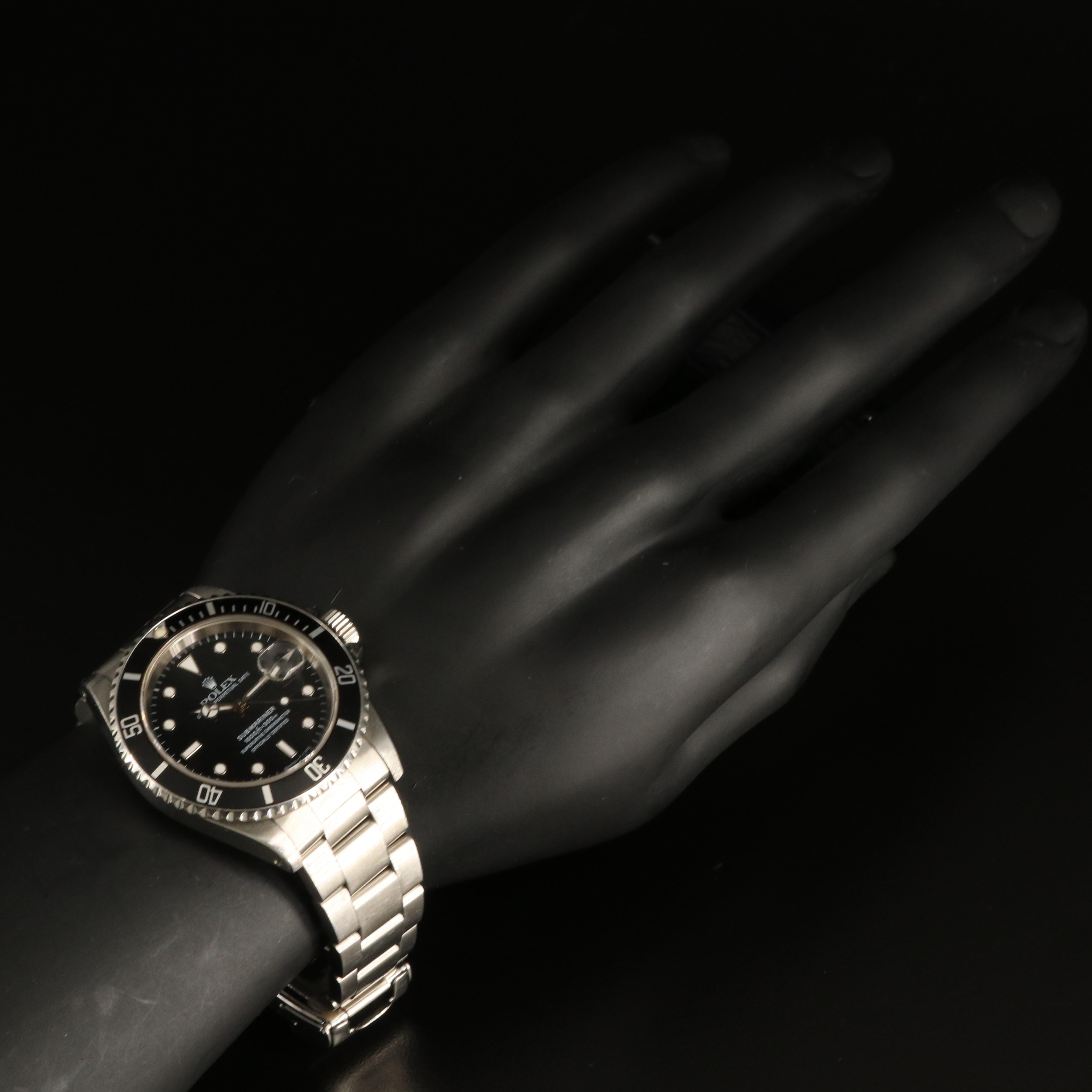 1996 Rolex Oyster Perpetual Date Submariner Watch