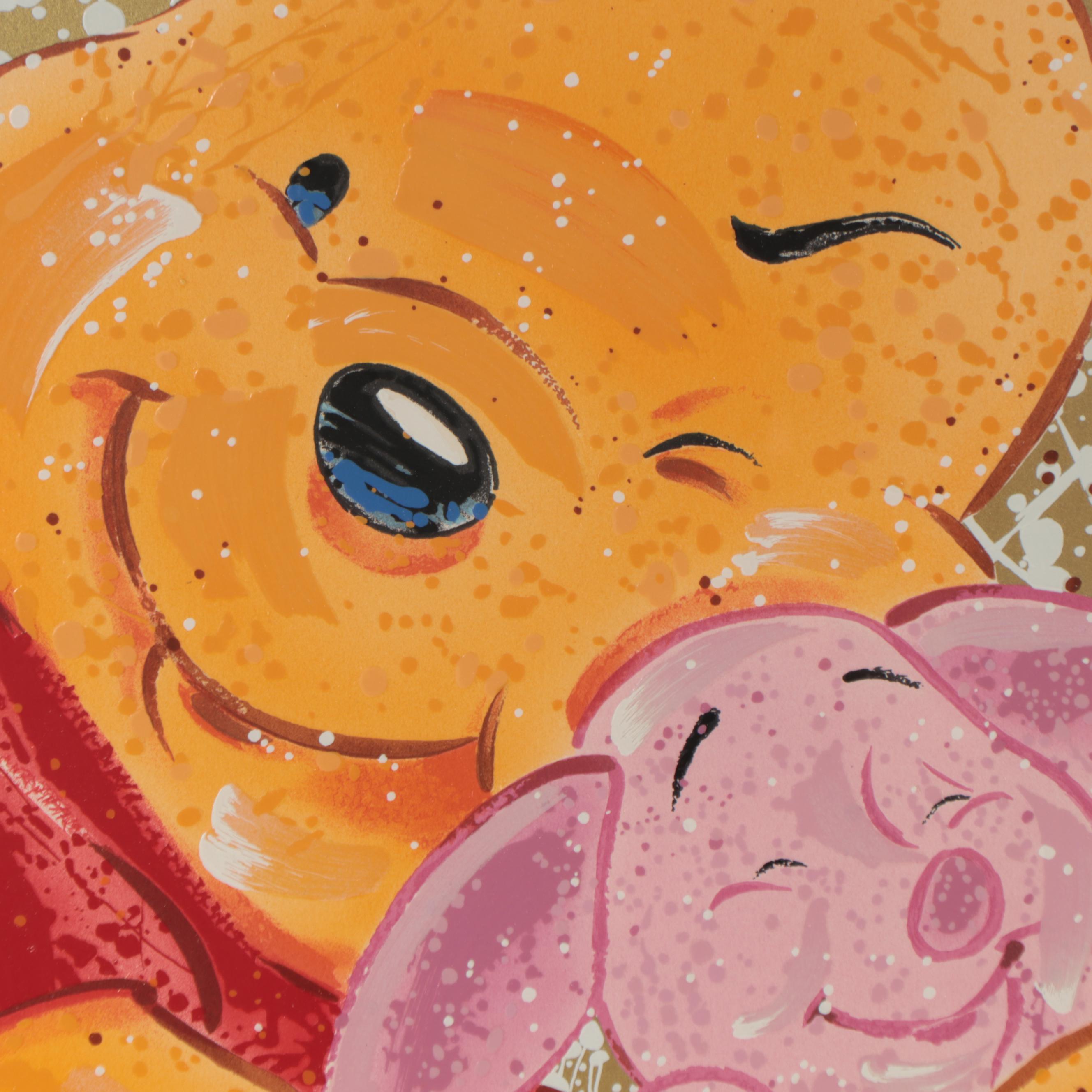 David Willardson Serigraph "Very Important Piglet"