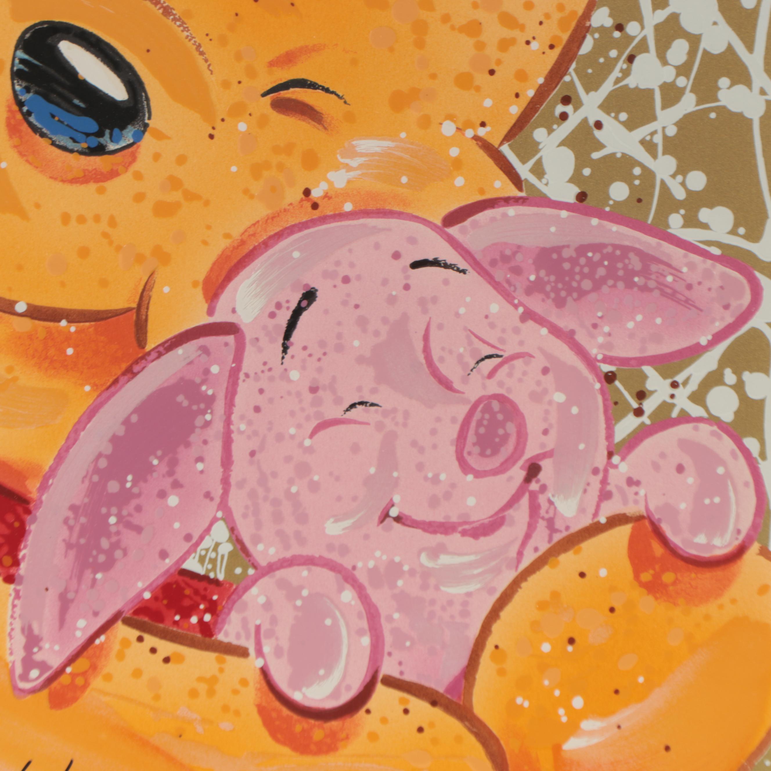 David Willardson Serigraph "Very Important Piglet"
