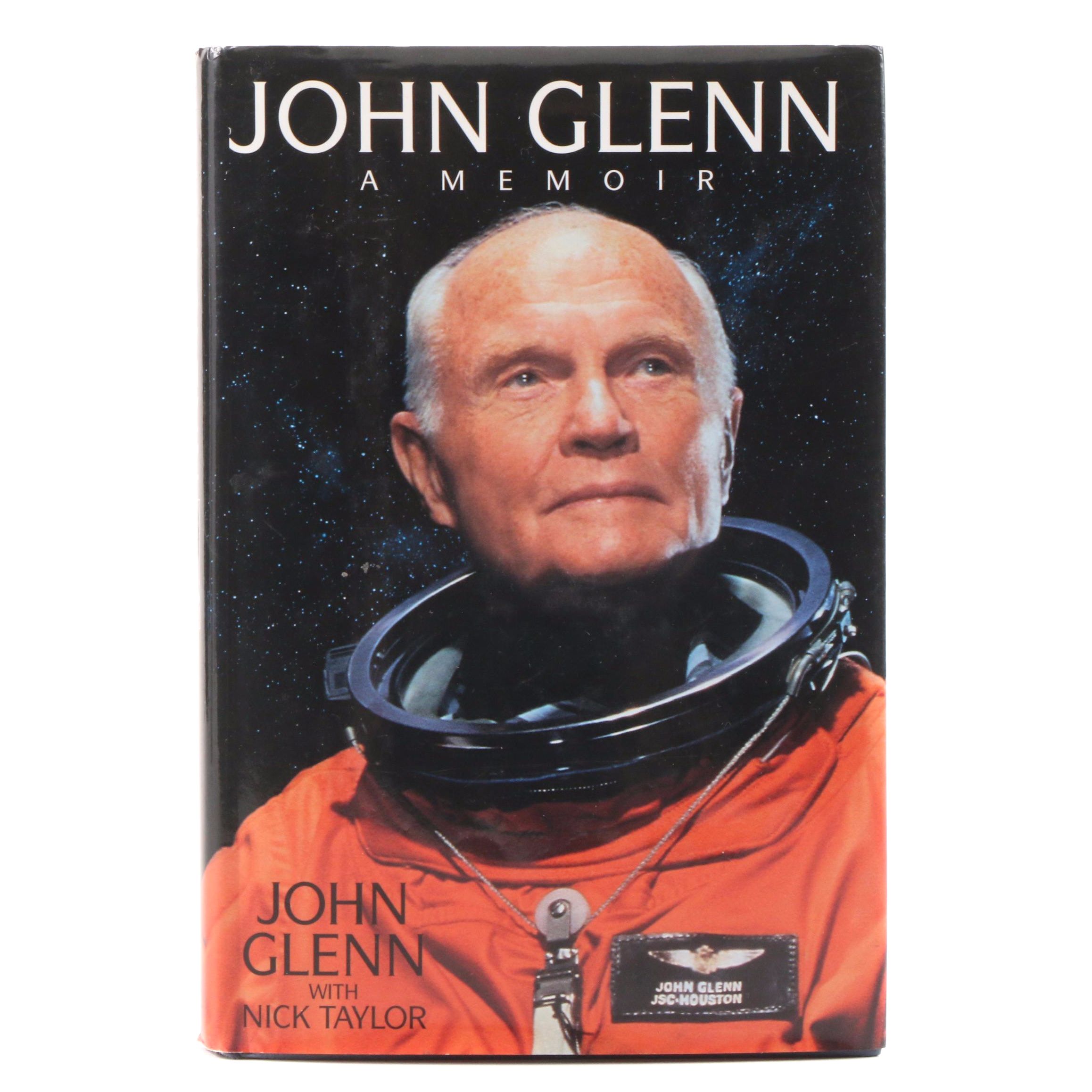 Signed First Edition "John Glenn: A Memoir" by John Glenn and Nick Taylor