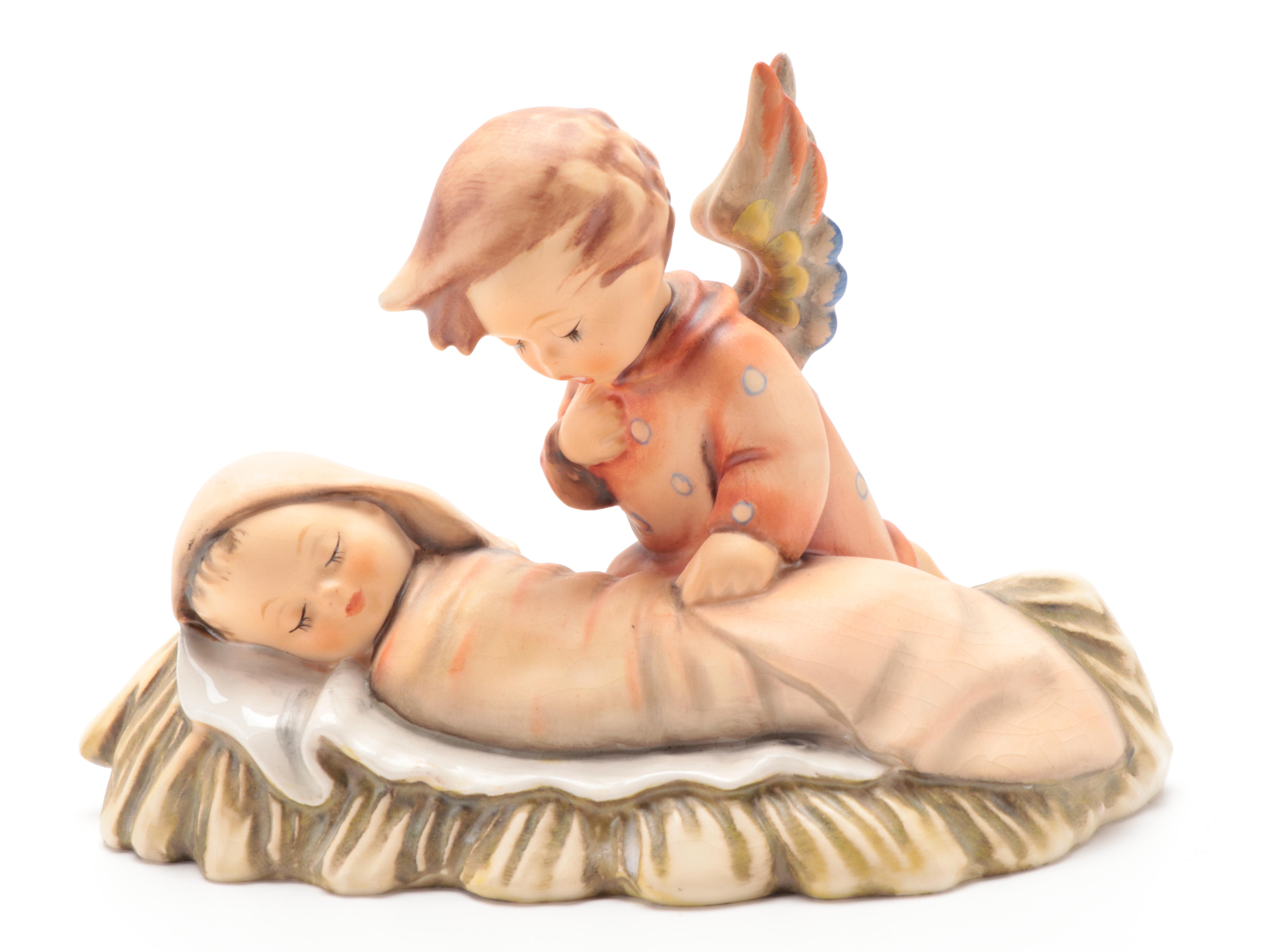 Goebel Hummel "Angelic Sleep", "Angelic Song" and "Christmas Song" Figurines