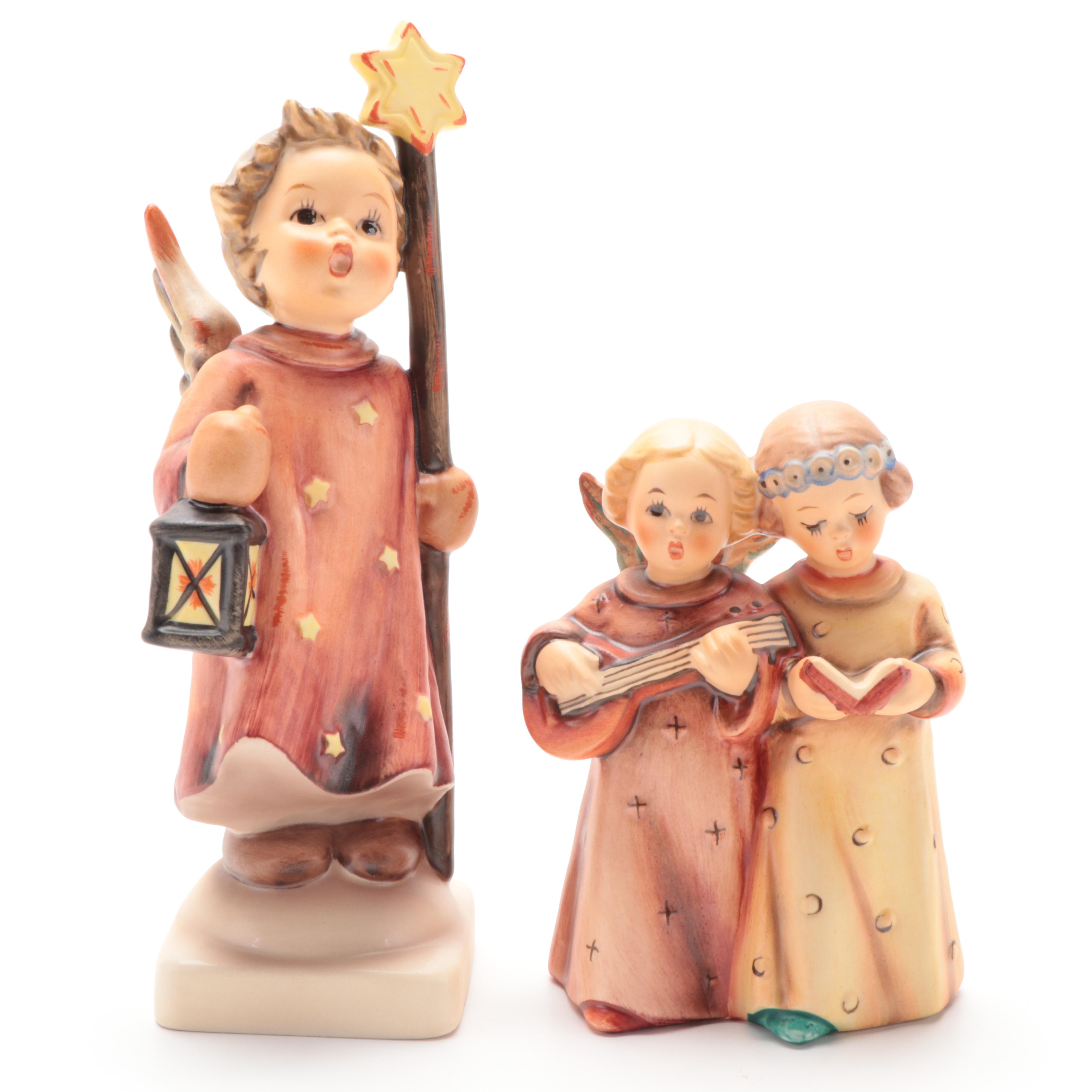 Goebel Hummel "Angelic Sleep", "Angelic Song" and "Christmas Song" Figurines