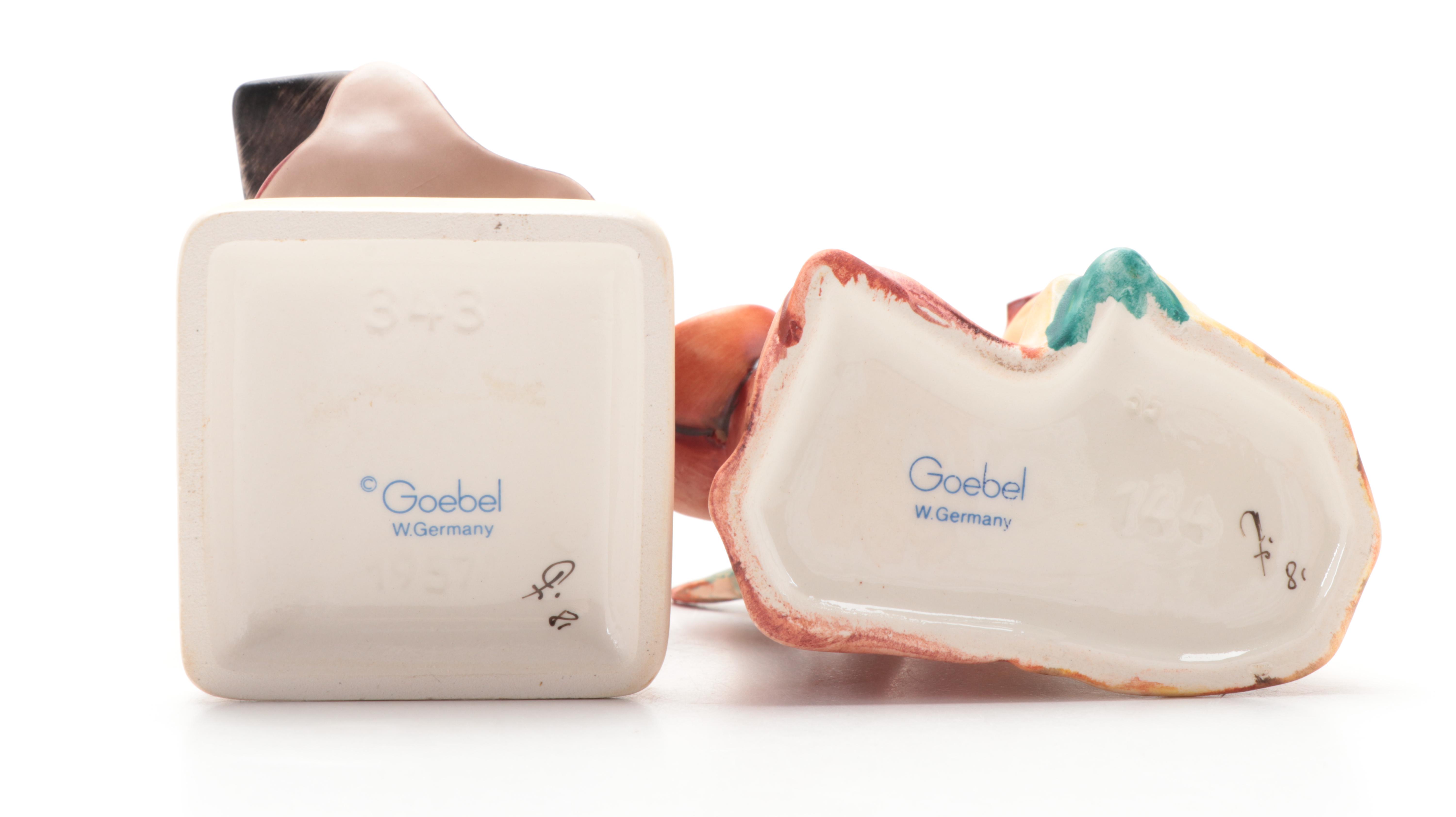 Goebel Hummel "Angelic Sleep", "Angelic Song" and "Christmas Song" Figurines