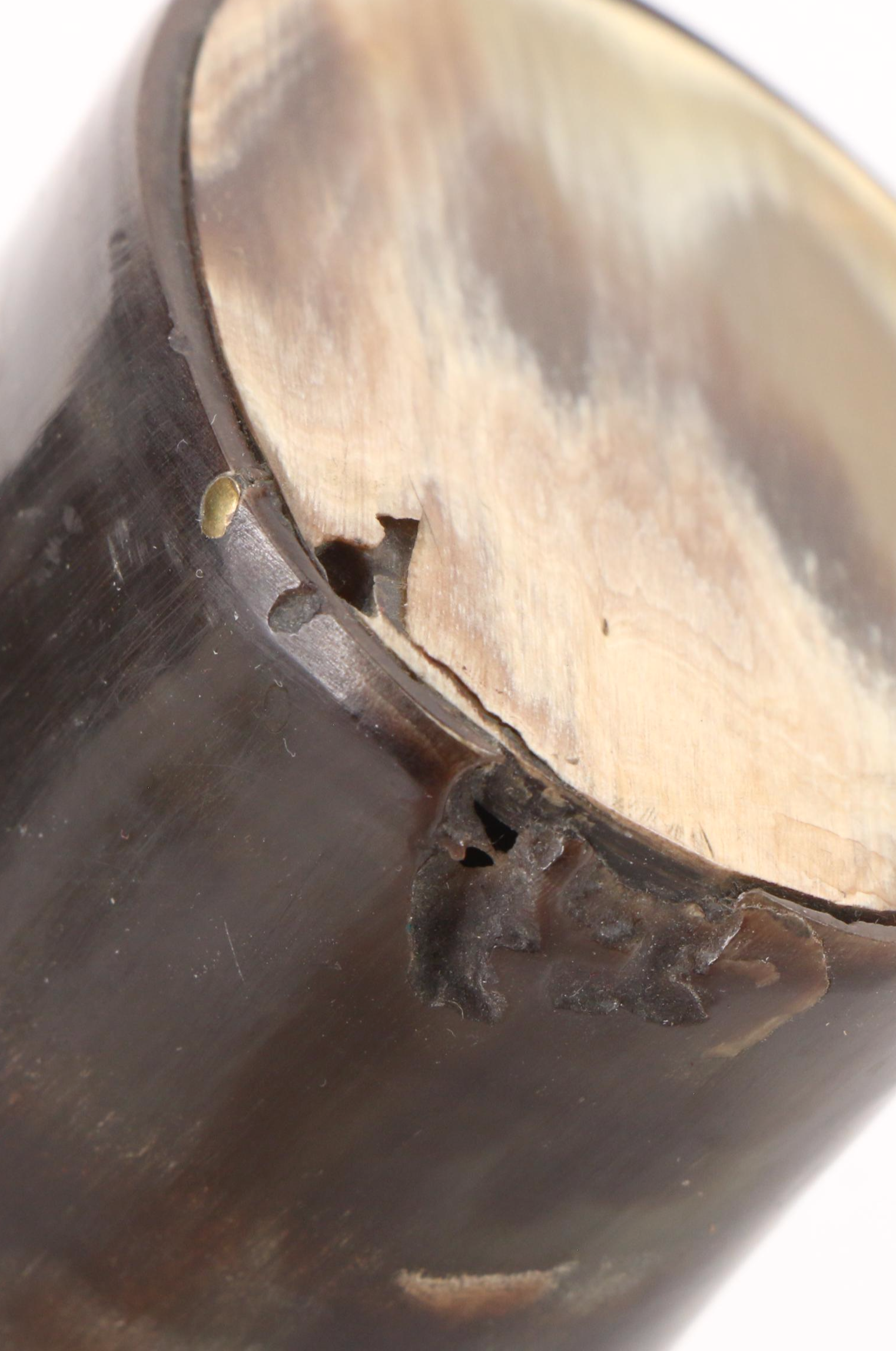 Carved Gunpowder Horns