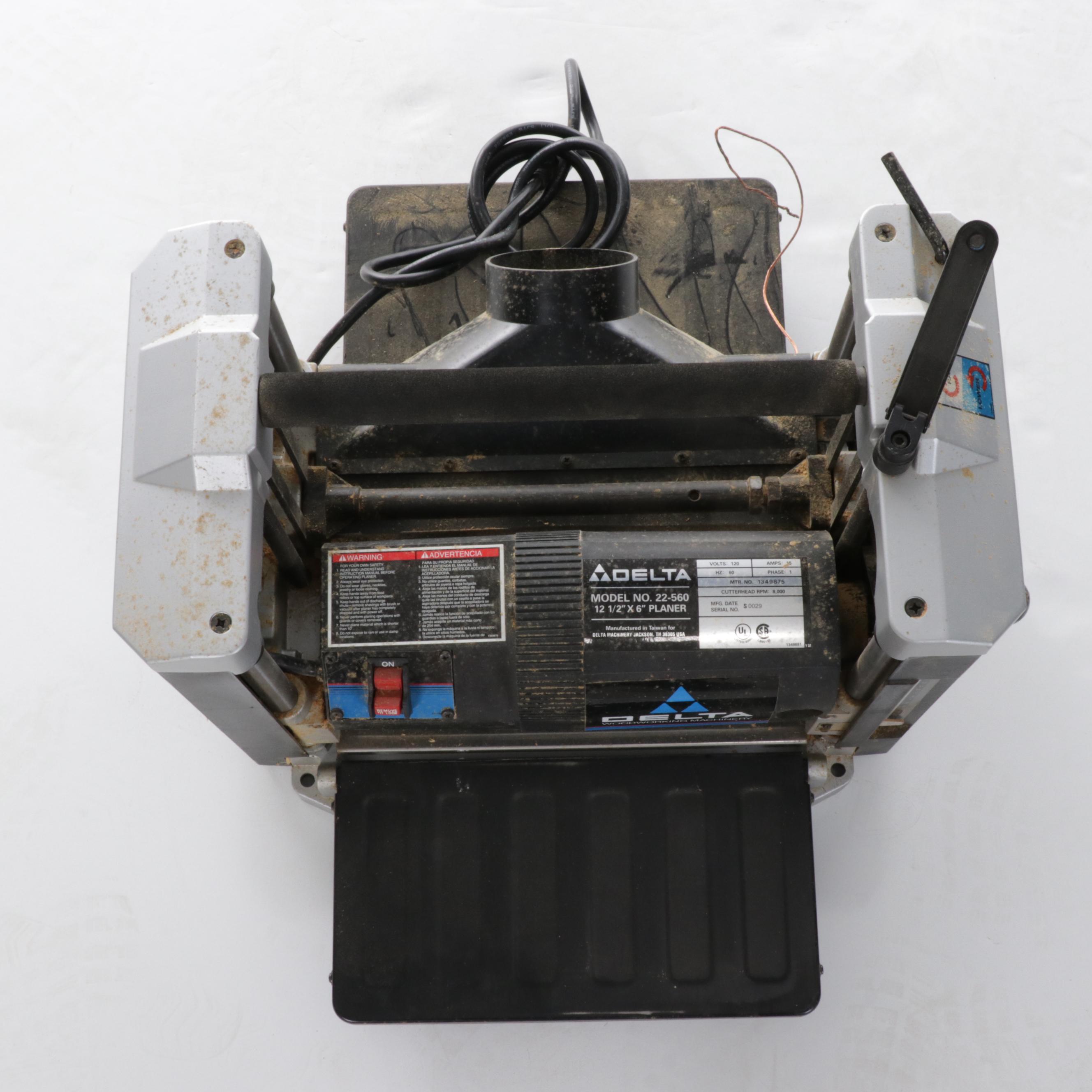 Delta Model 22-560 Woodworking Planer, 21st Century