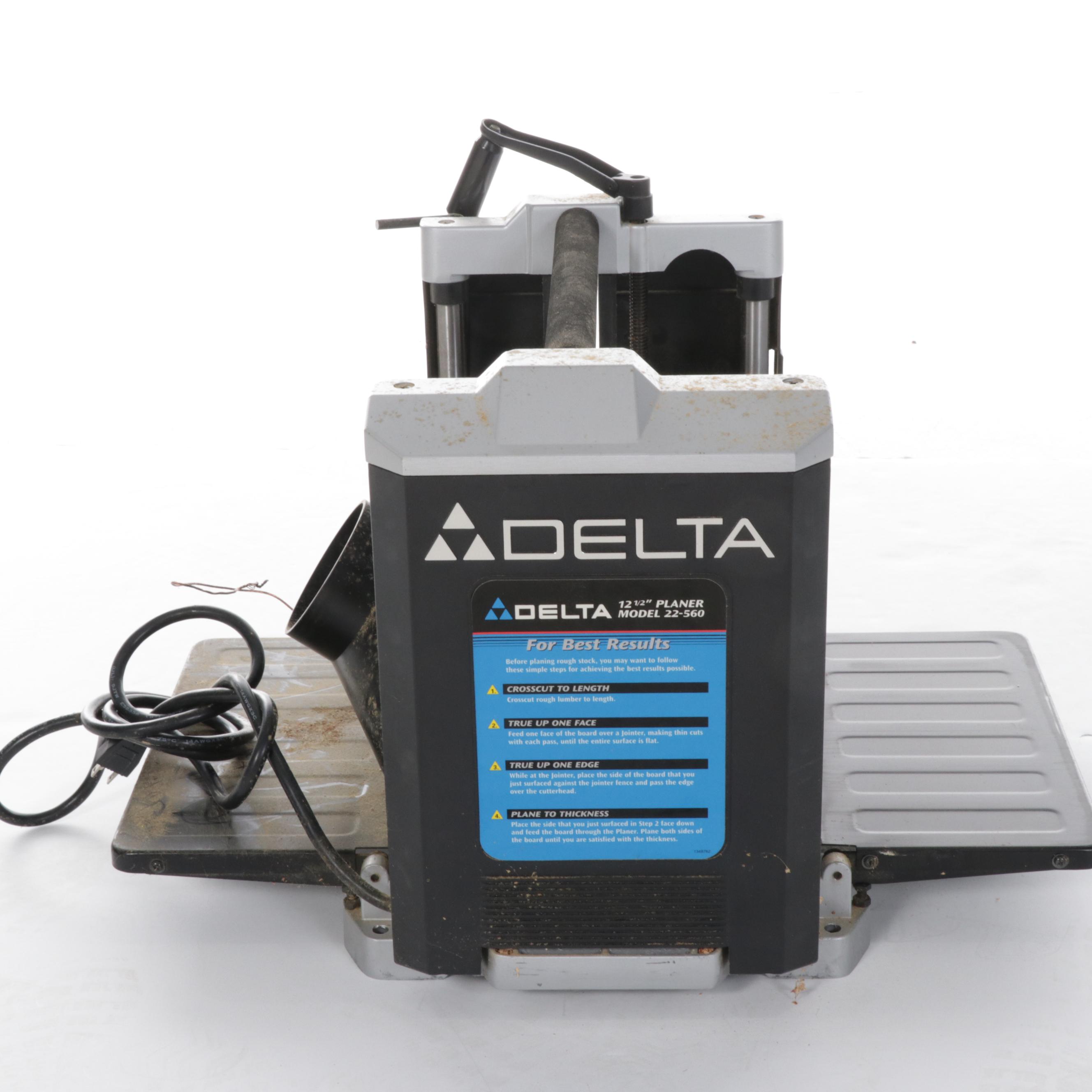 Delta Model 22-560 Woodworking Planer, 21st Century