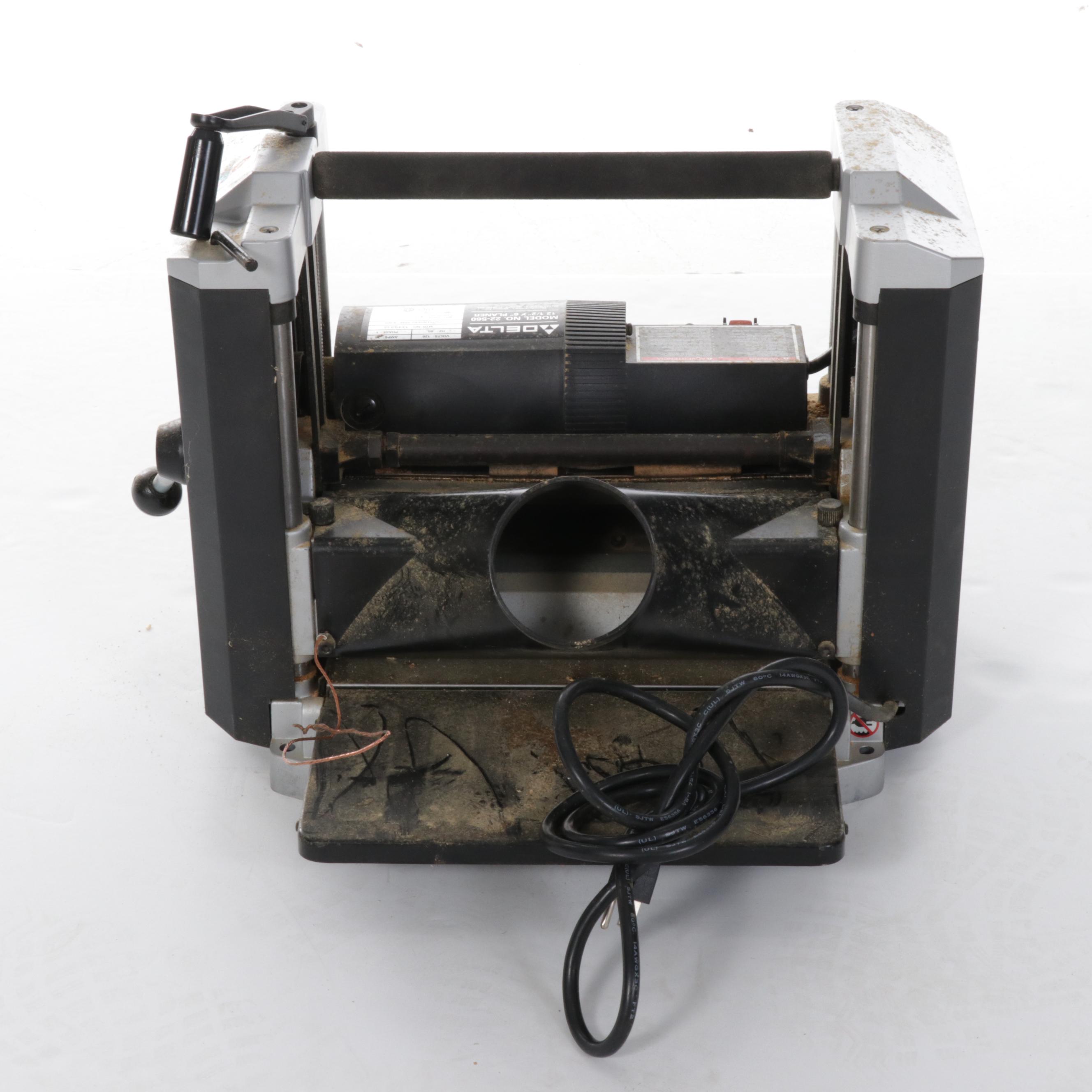 Delta Model 22-560 Woodworking Planer, 21st Century