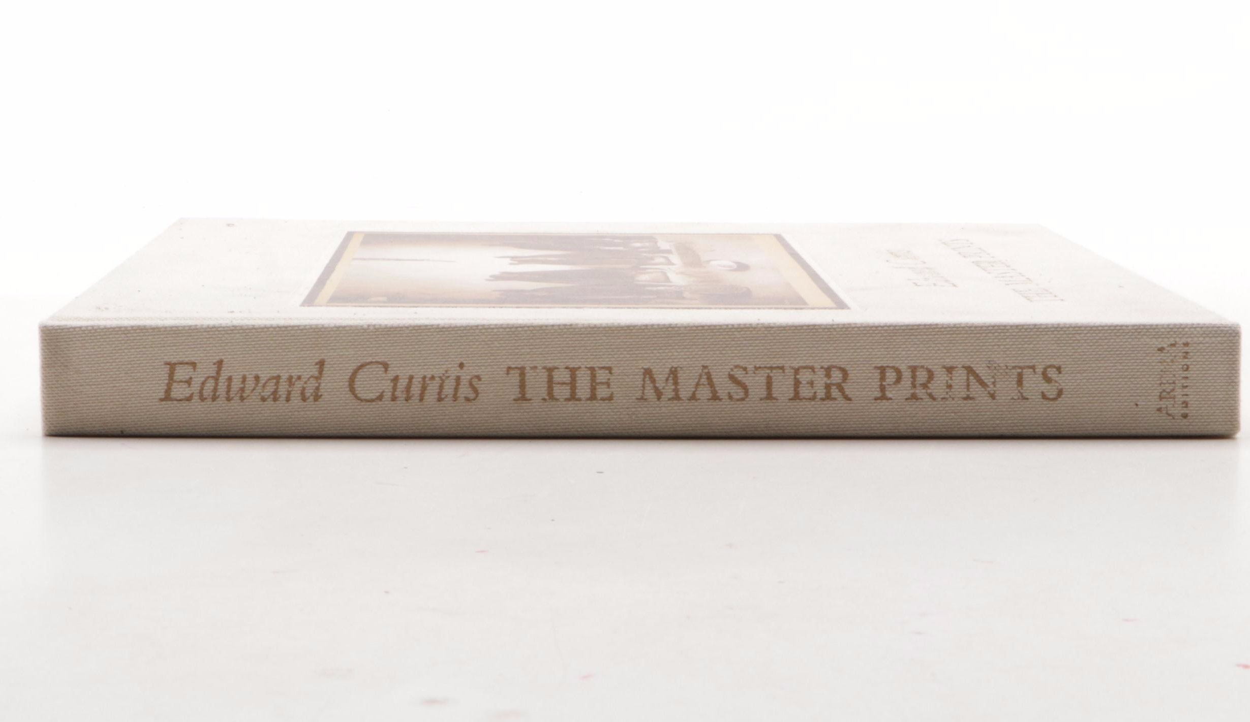 First Edition "The Master Prints" by Edward Curtis, 2001