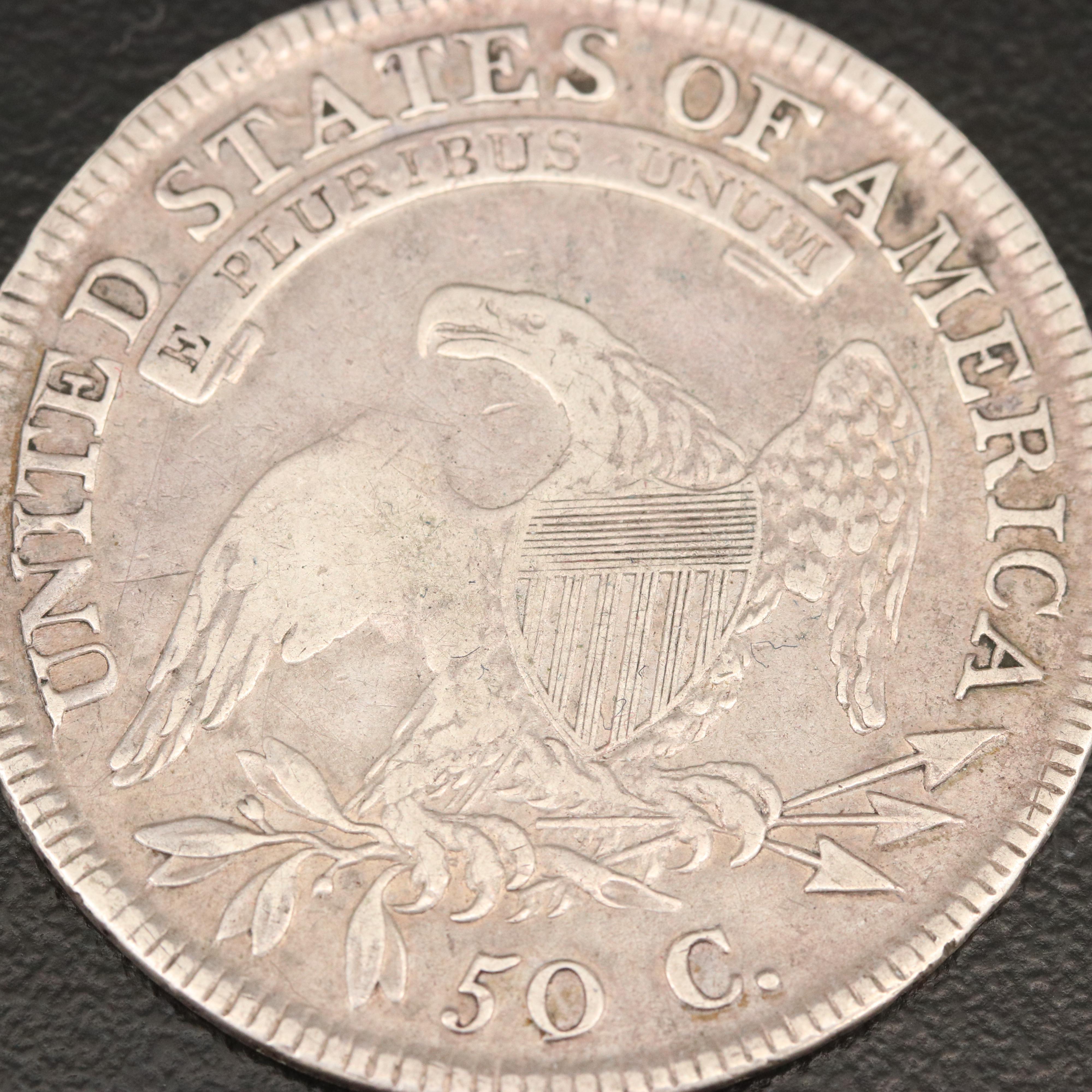 1810 Capped Bust Silver Half Dollar