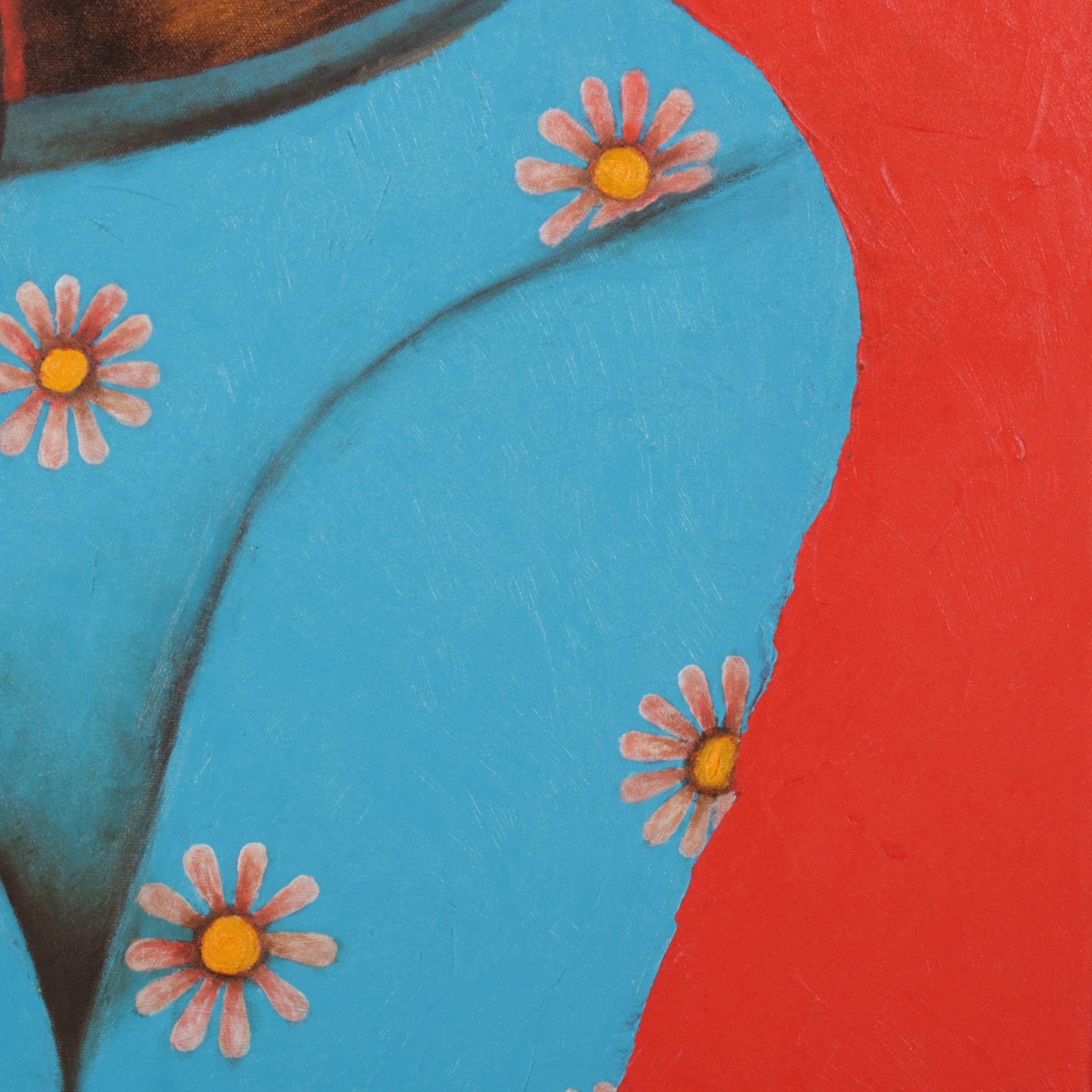 Oluwakemi Omowaire Oil Painting "Strength for Today," 2022