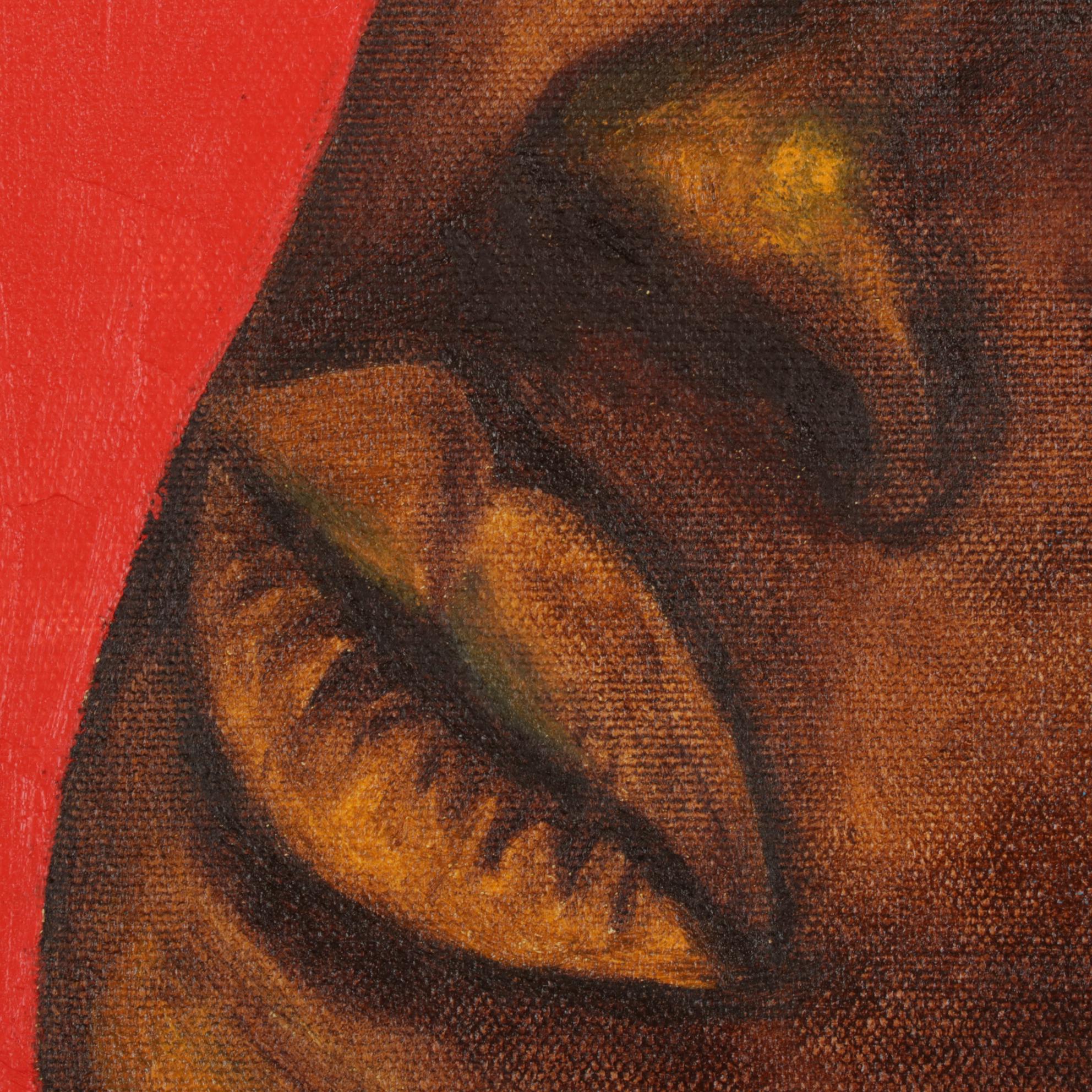 Oluwakemi Omowaire Oil Painting "Strength for Today," 2022