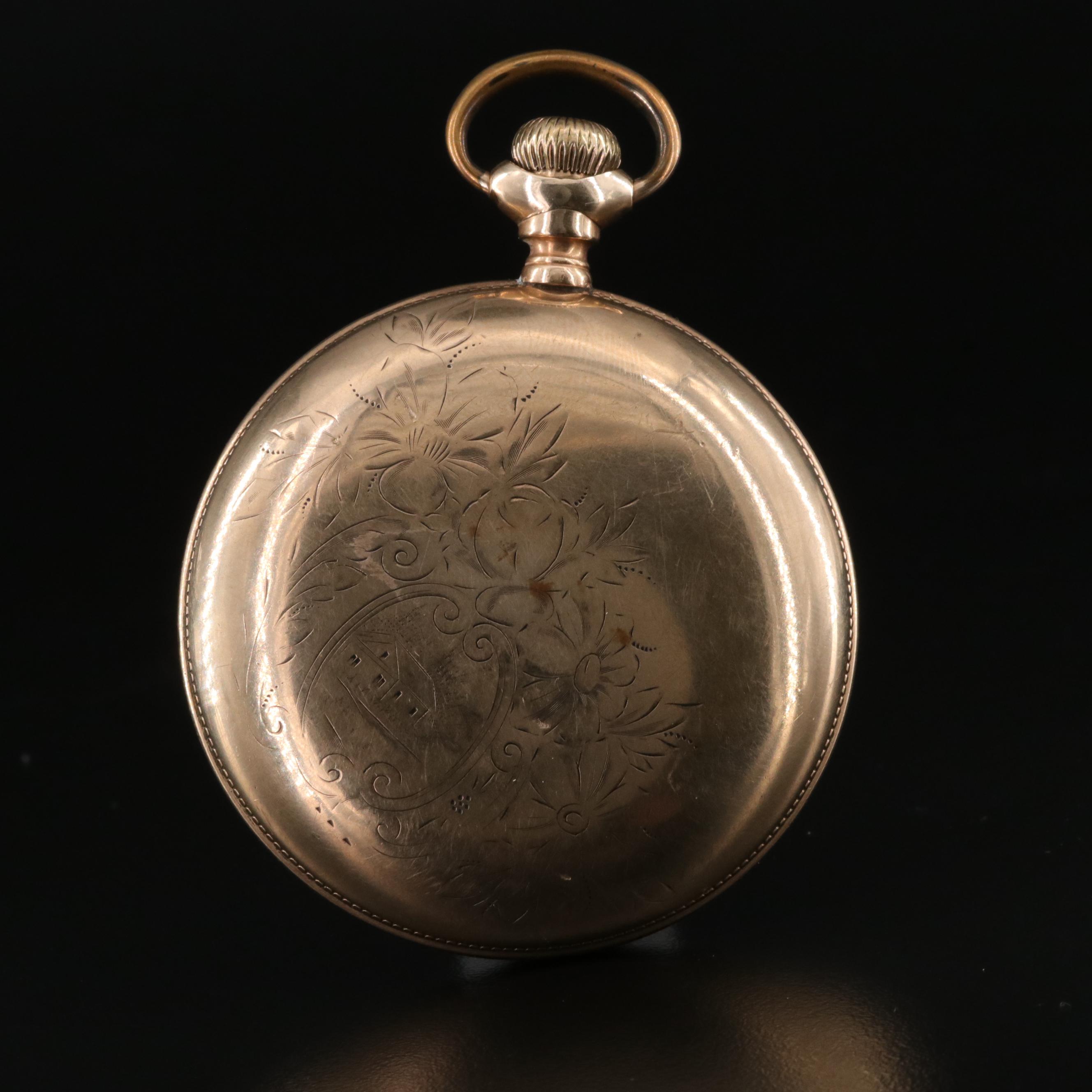 1901 Waltham Gold Filled Pocket Watch