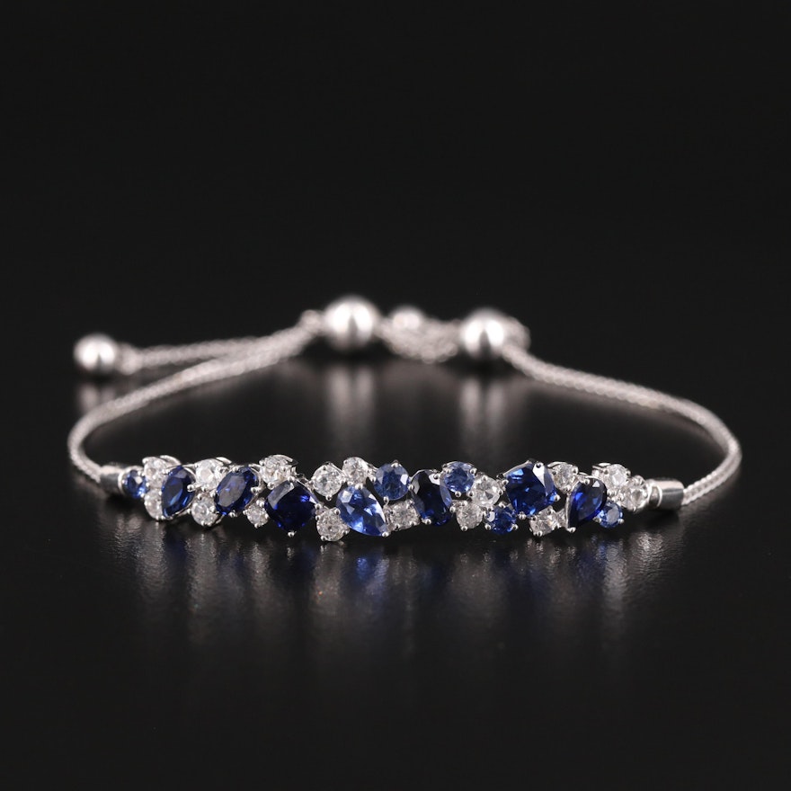 Sterling Sapphire Bracelet