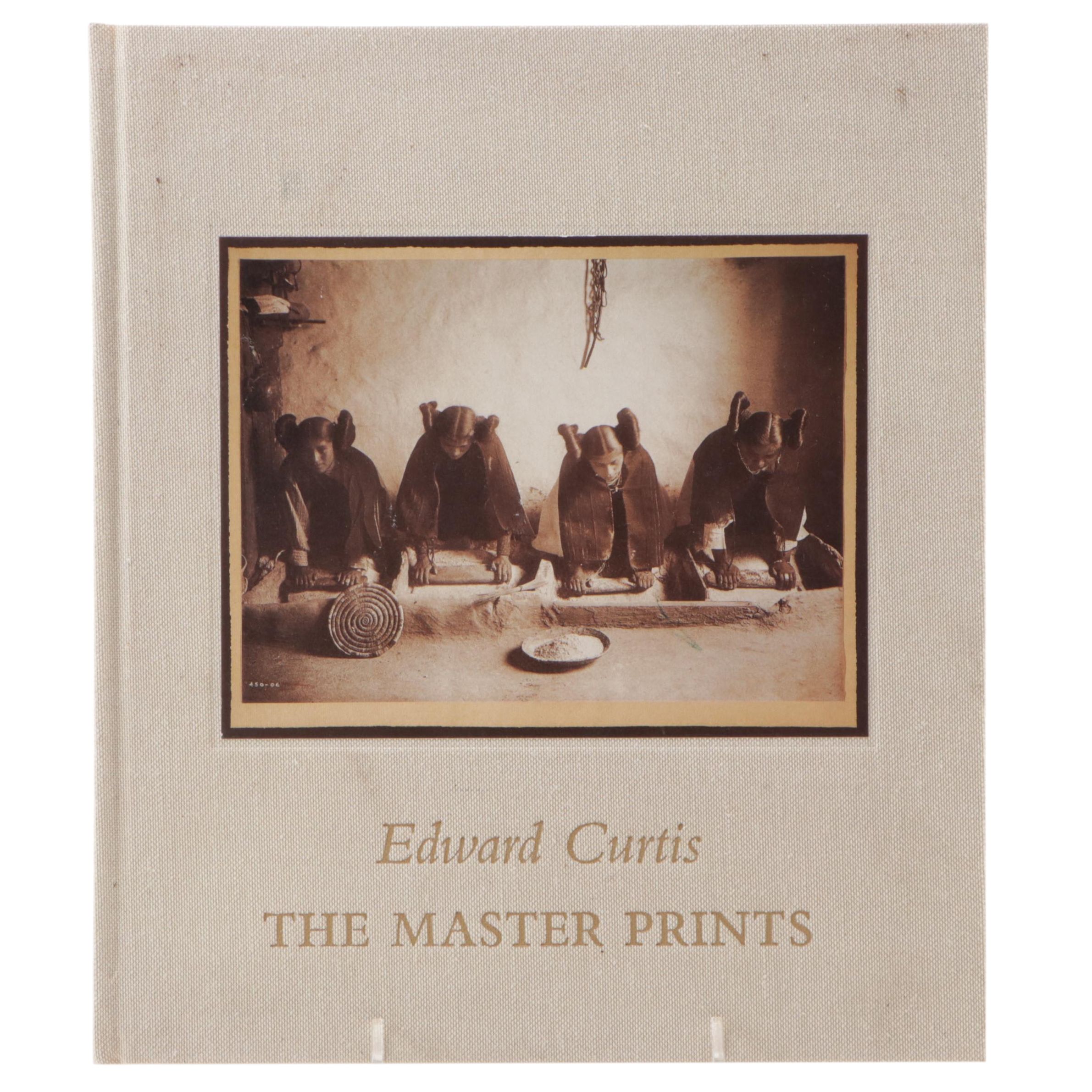 First Edition "The Master Prints" by Edward Curtis, 2001
