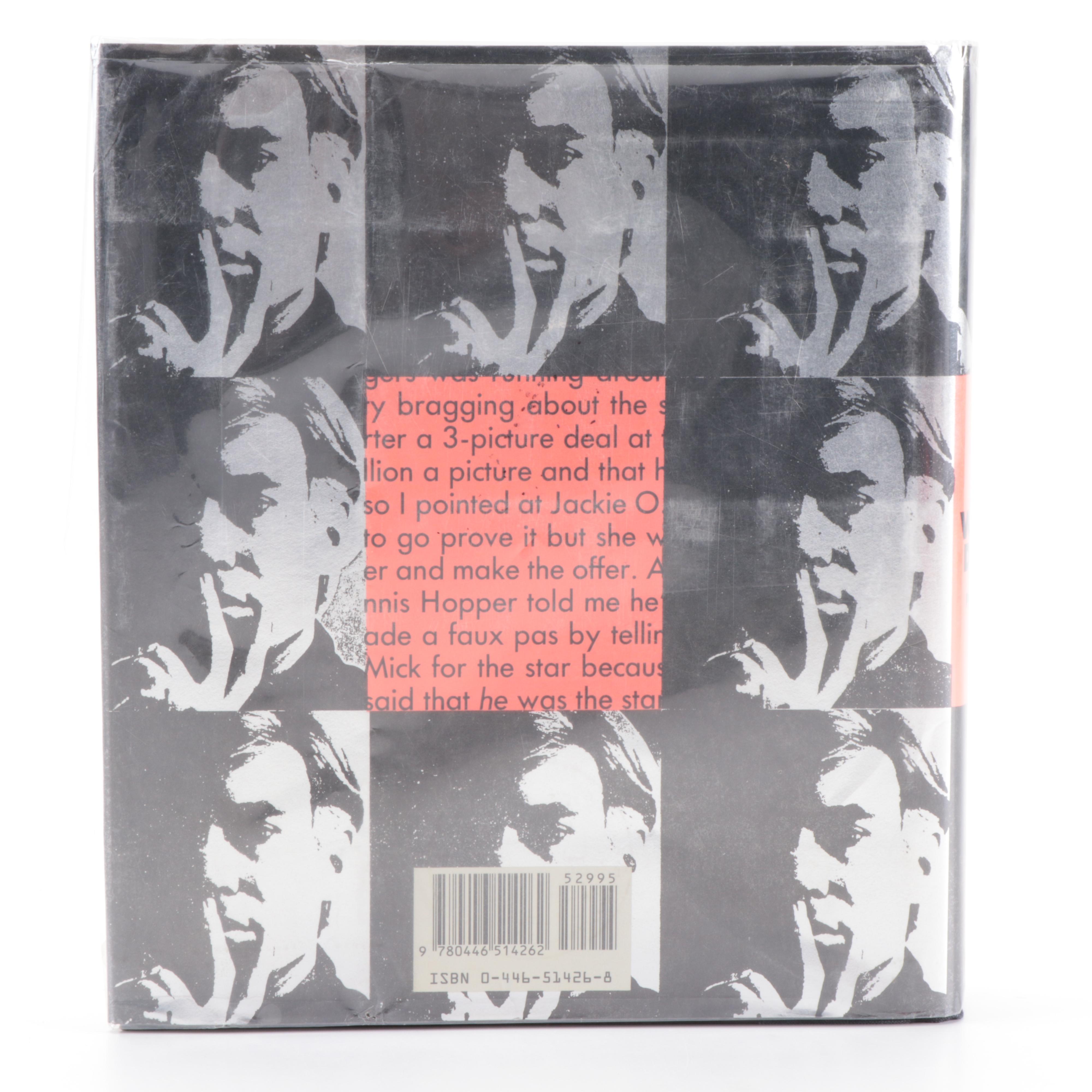 First Edition "The Andy Warhol Diaries" and More Andy Warhol Books