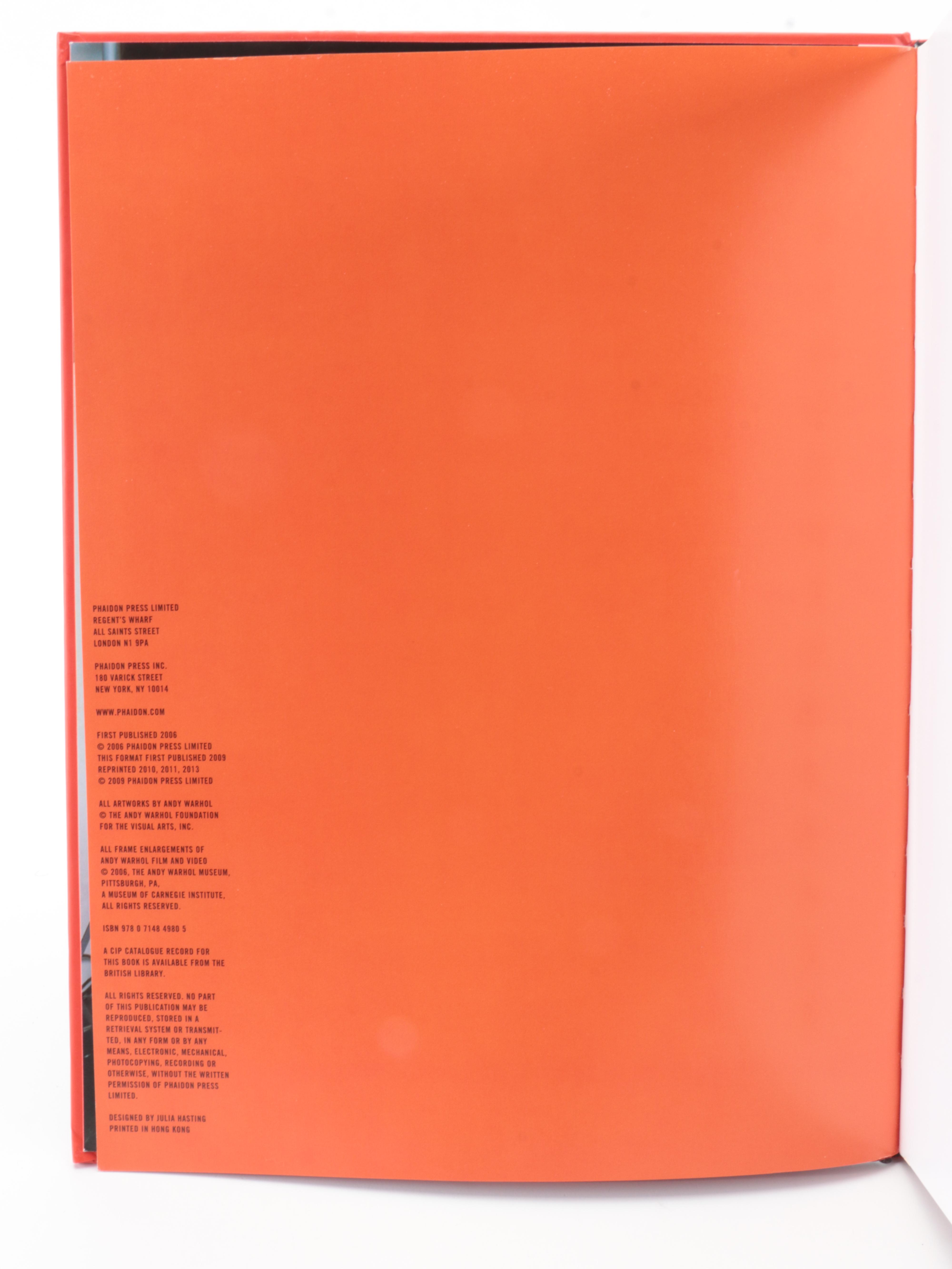 First Edition "The Andy Warhol Diaries" and More Andy Warhol Books