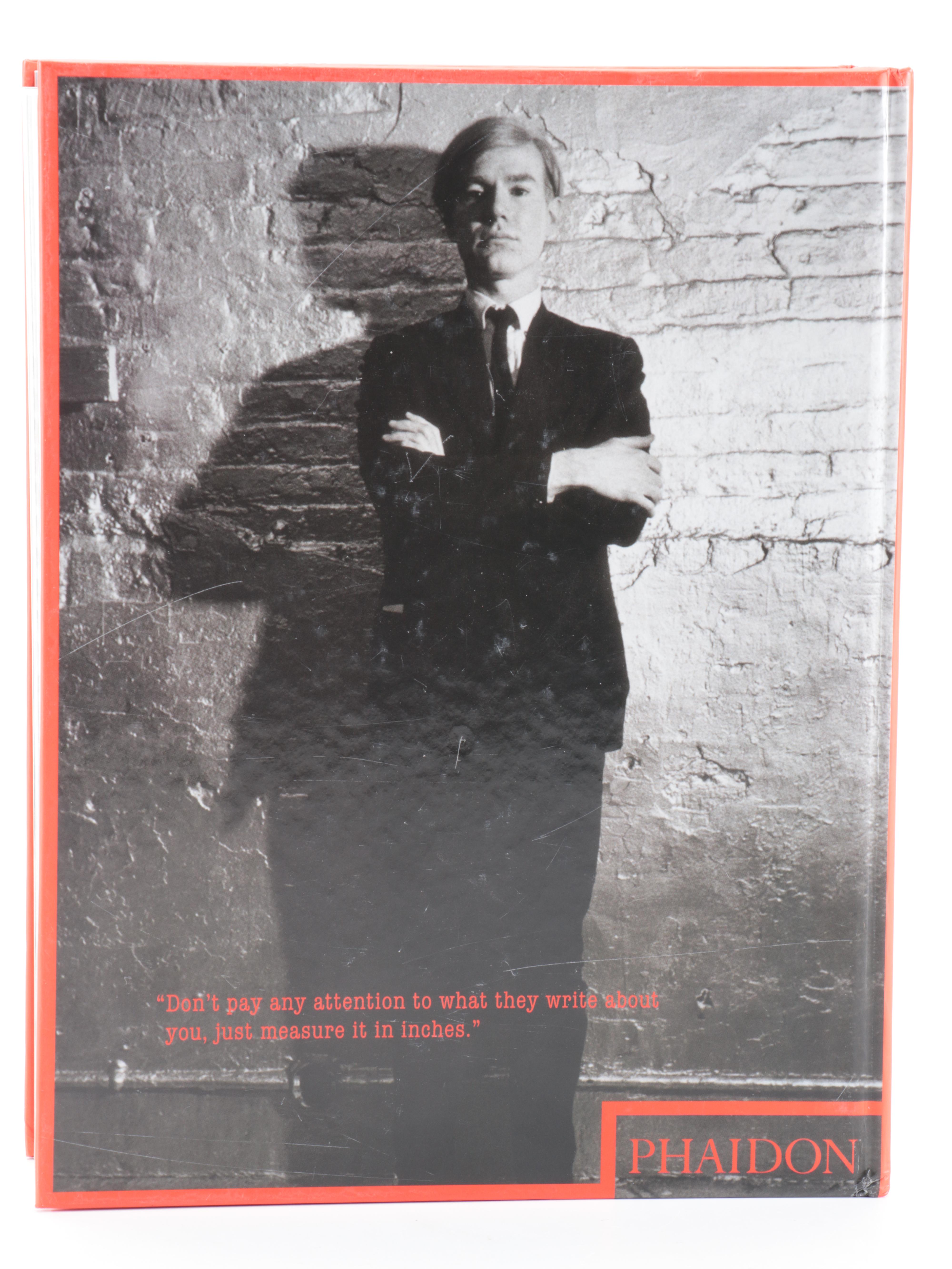 First Edition "The Andy Warhol Diaries" and More Andy Warhol Books