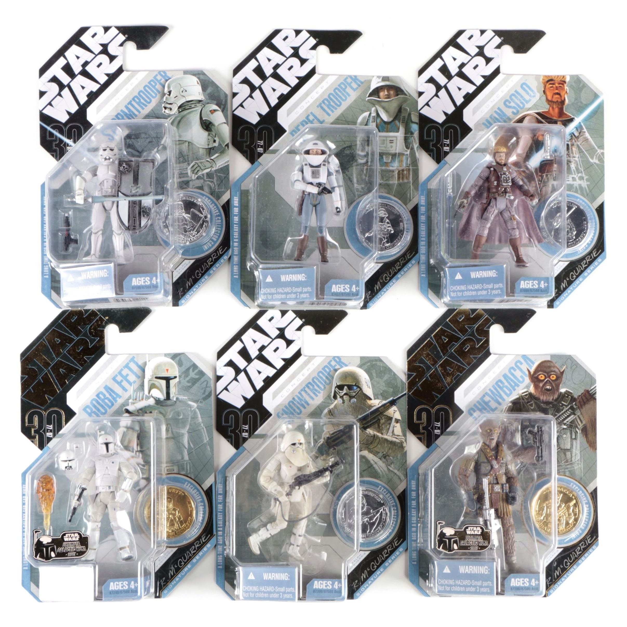 Hasbro Star Wars Concept Art Action Figures