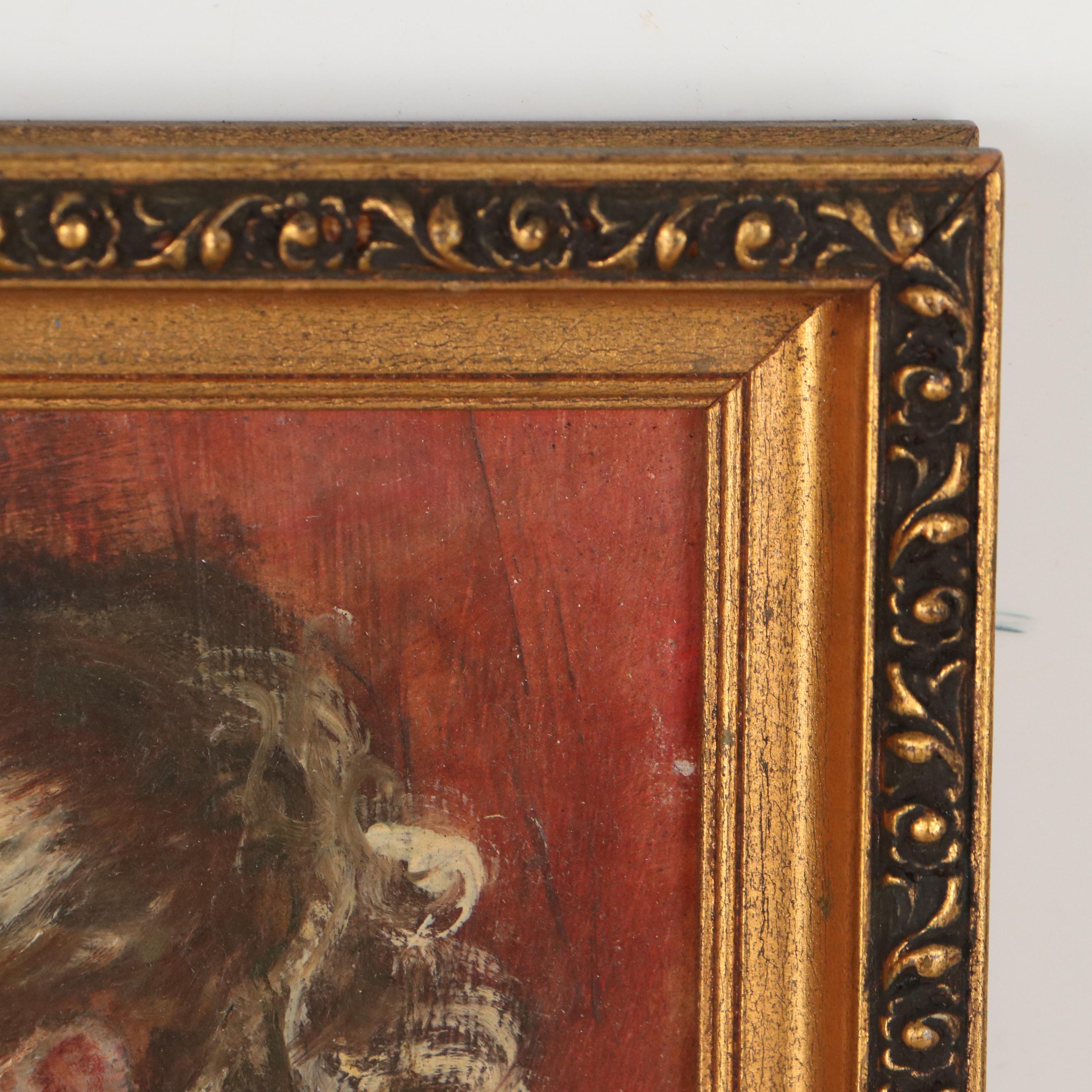 Mary Vickers Portrait Oil Painting of Woman