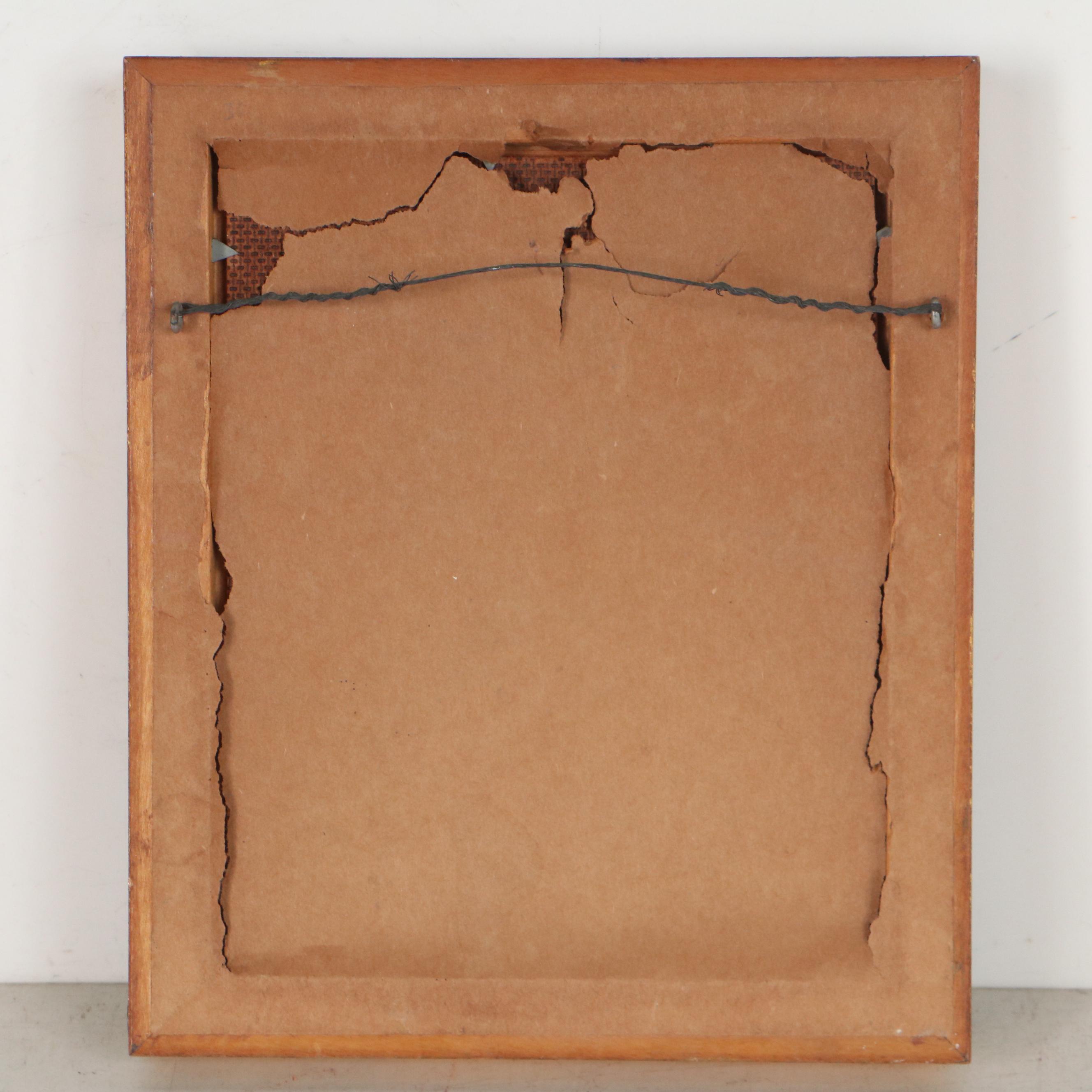 Mary Vickers Portrait Oil Painting of Woman