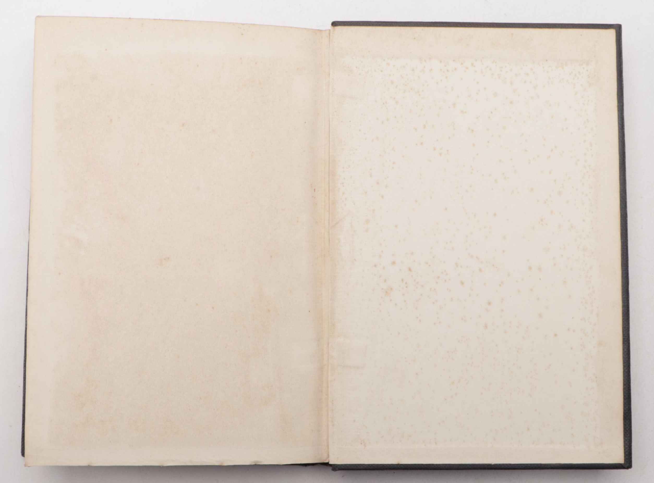 Julia Huxley Signed "Underwoods" by Robert Louis Stevenson, 1903