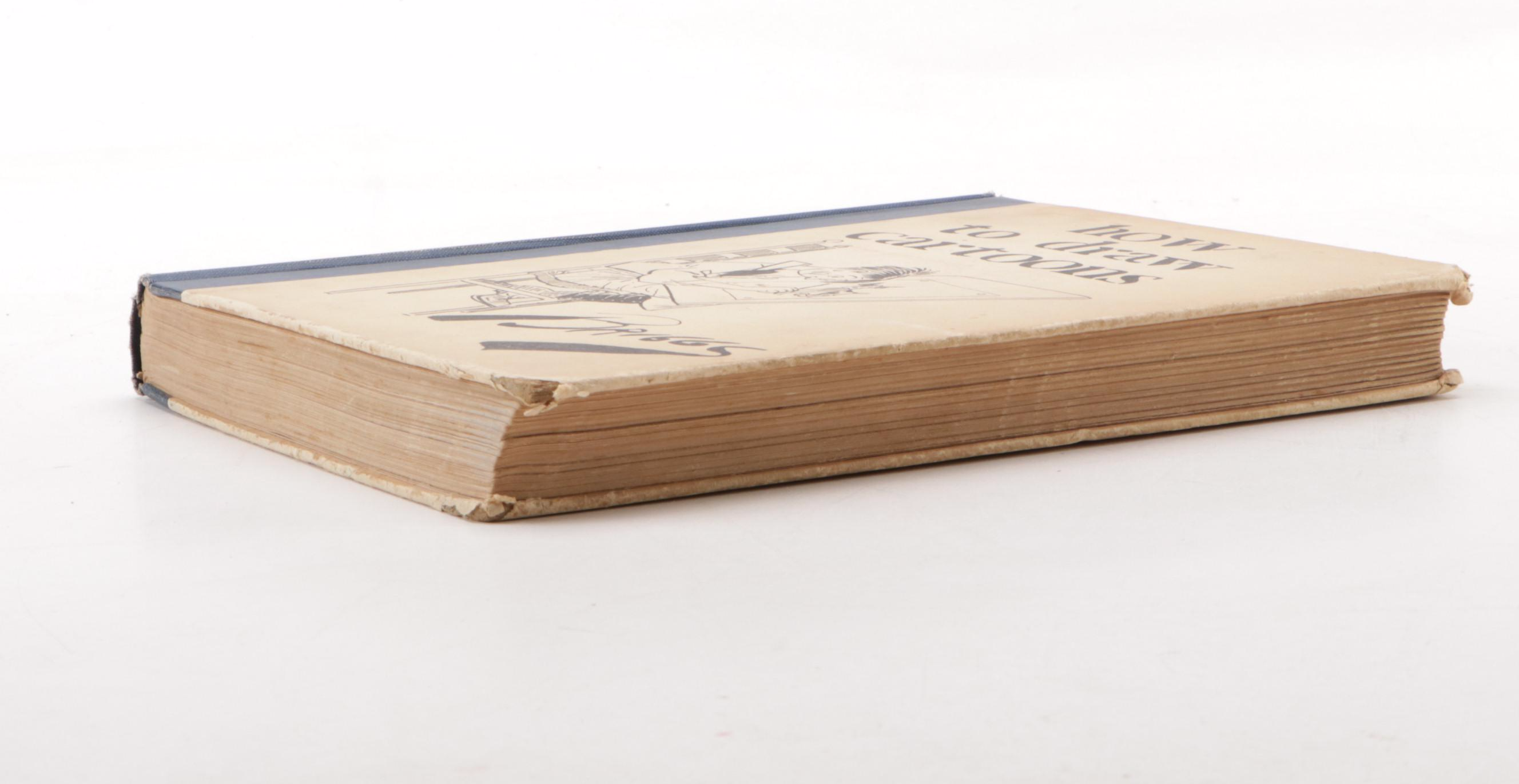 First Edition "How to Draw Cartoons" by Clare Briggs, 1926