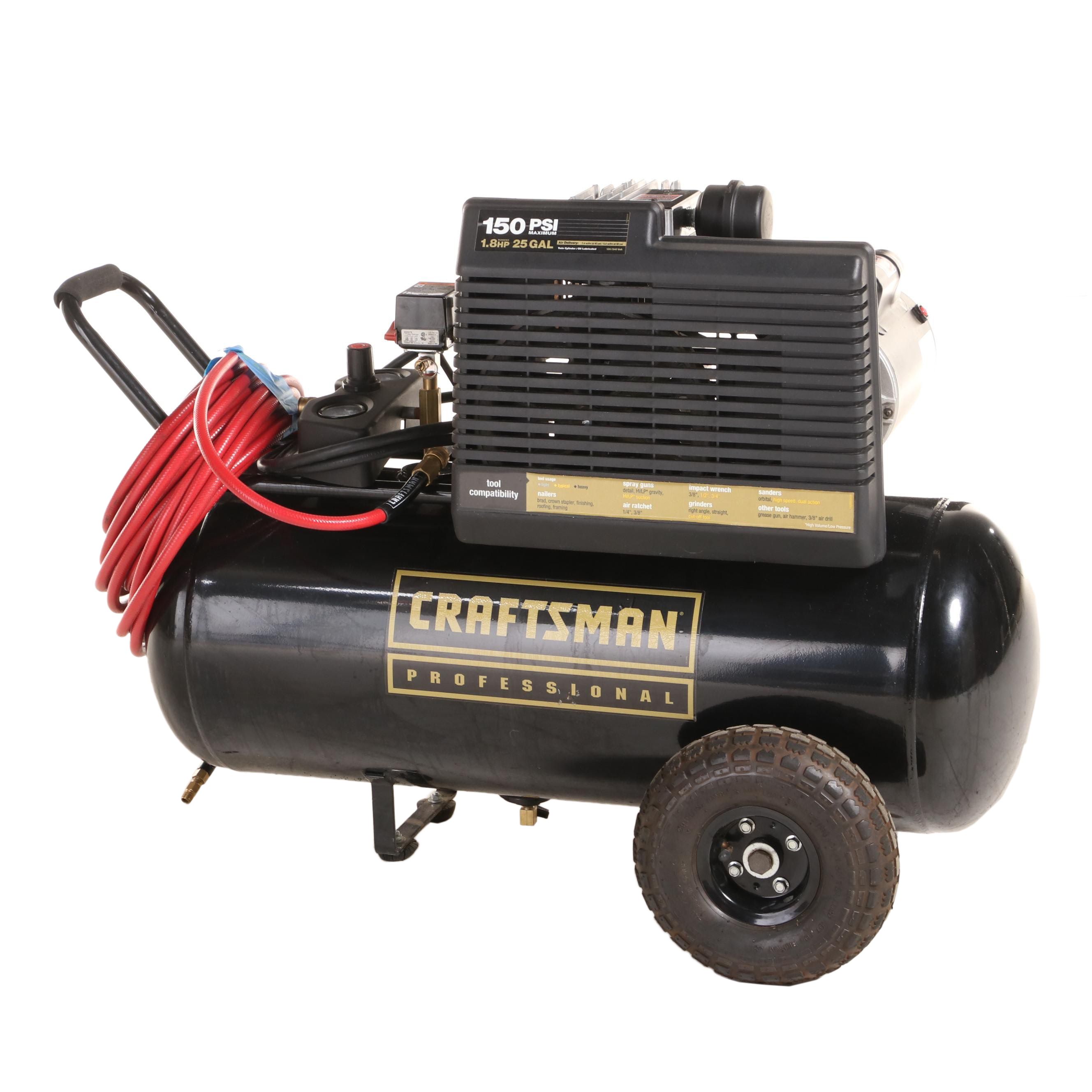 Craftsman Professional 150 PSI, 1.8 HP Air Compressor
