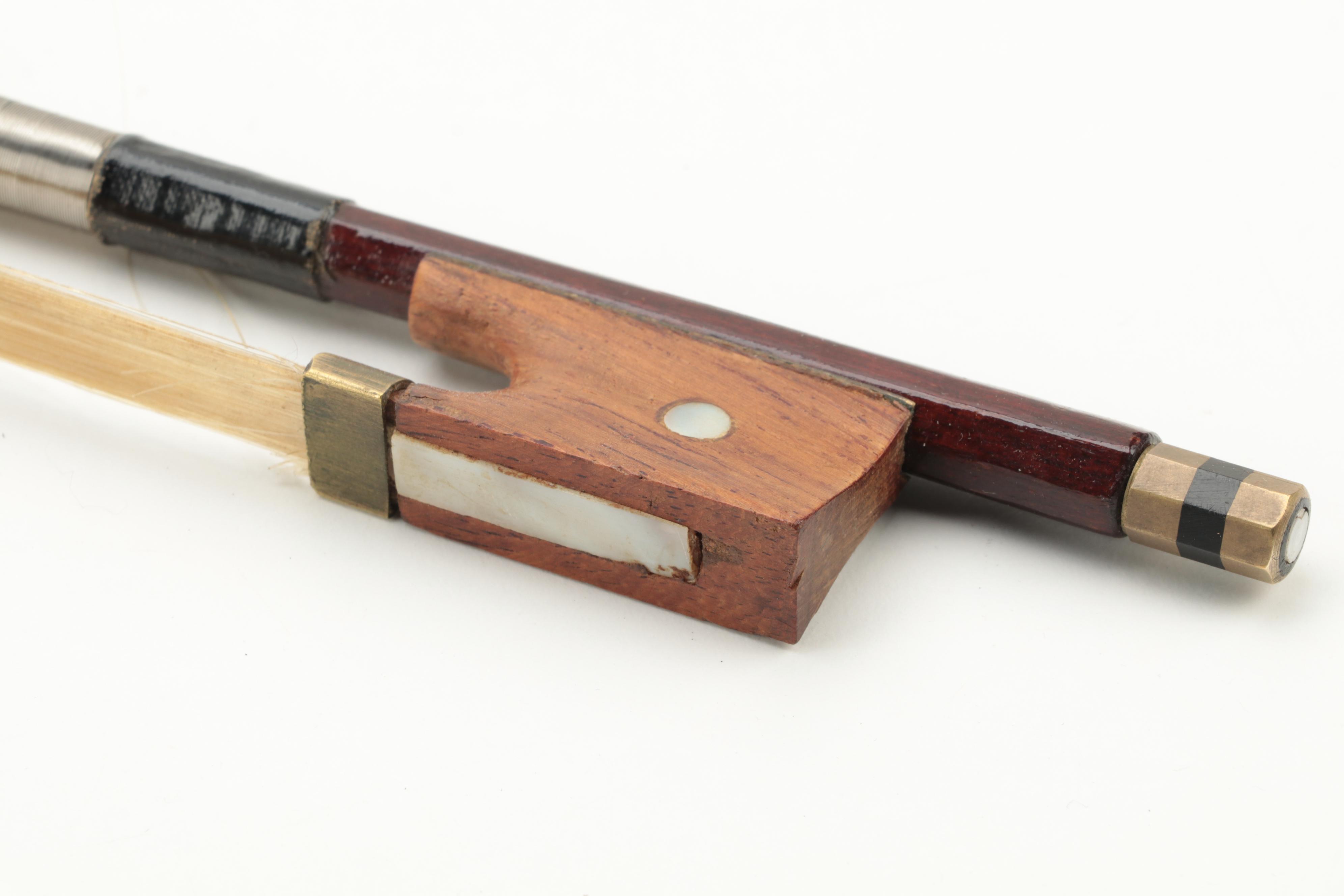 Gasparo da Sálo Replica Spruce, Maple, and Ebony 4/4 Violin with Bow and Case