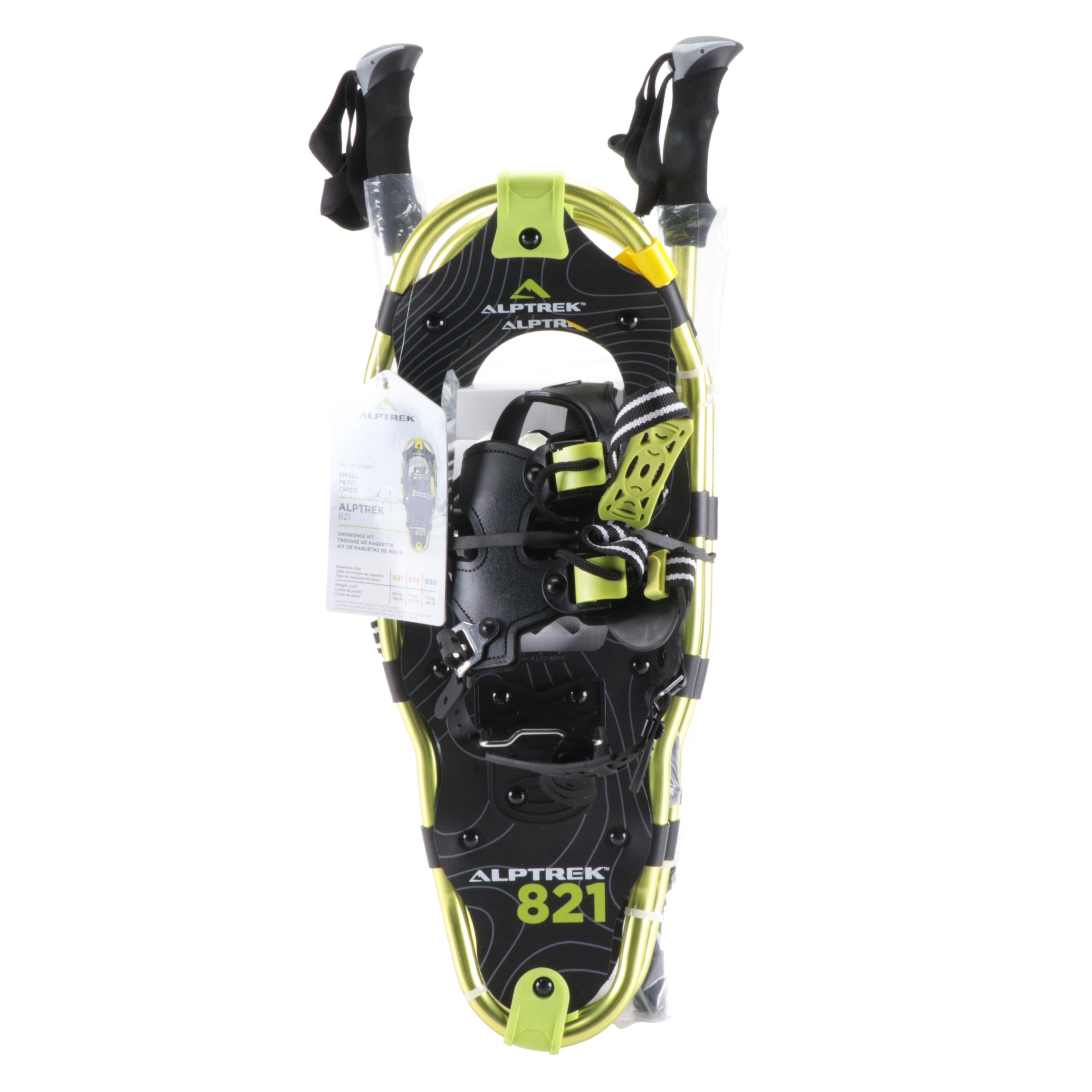 ALPTREK 821 Size Small Snowshoe Kit