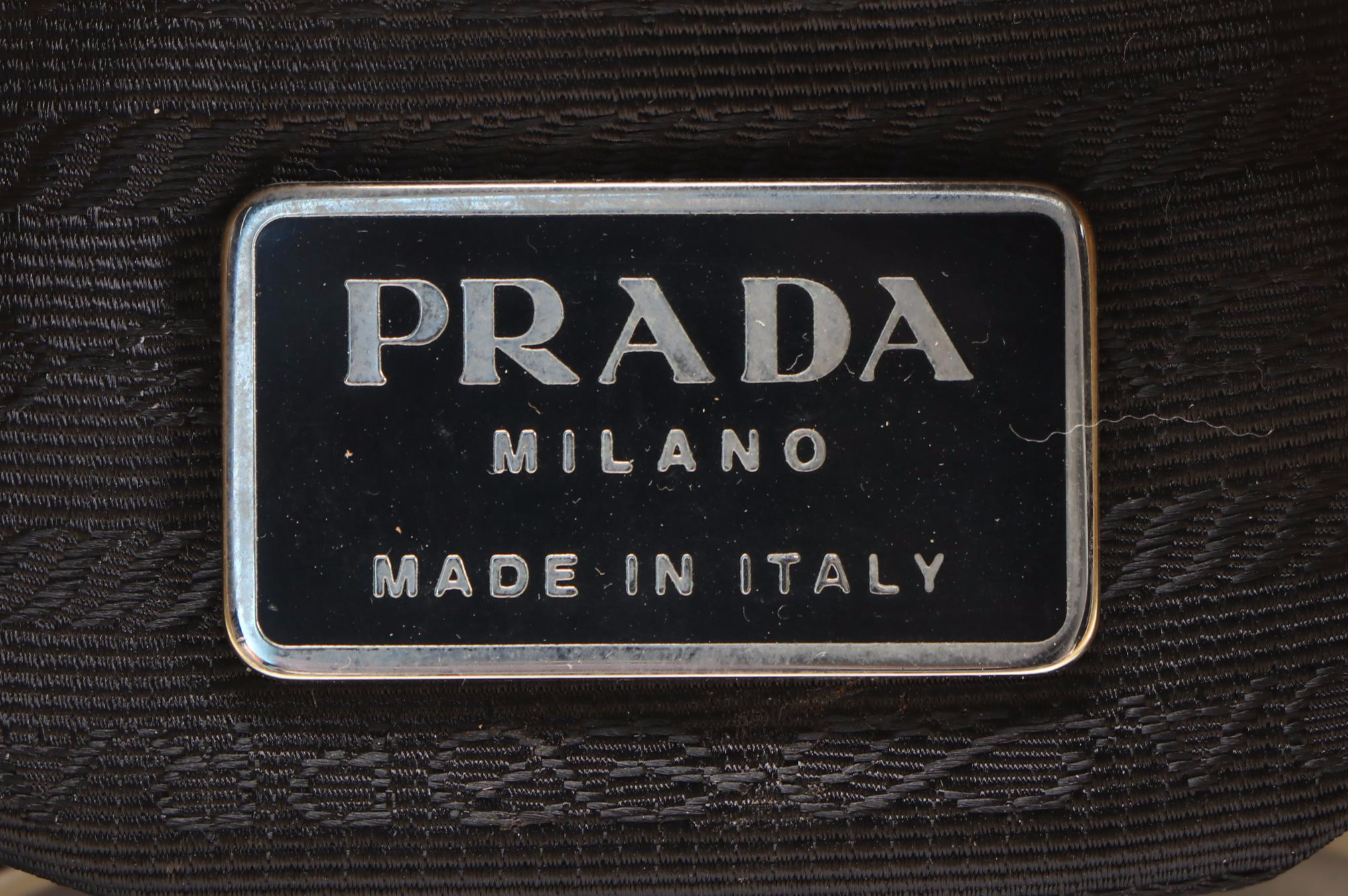 Prada Slim Structured Hobo Bag in Metallic Gold Patent Leather