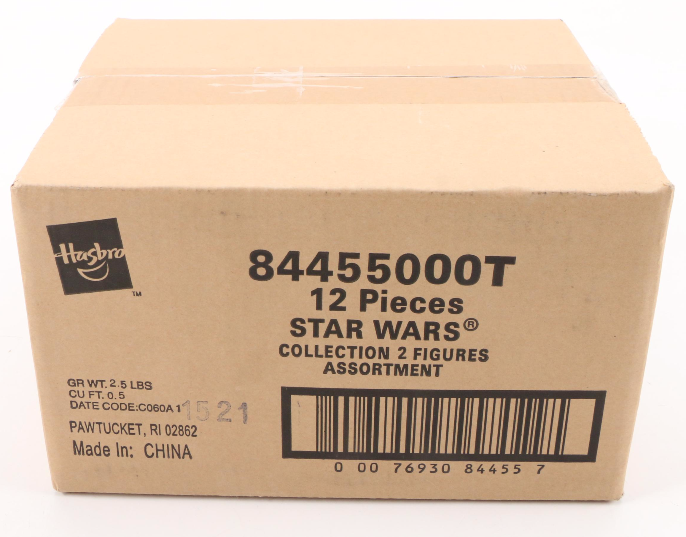 Hasbro Factory Sealed Box of Star Wars Collection 2 Assorted Action Figures