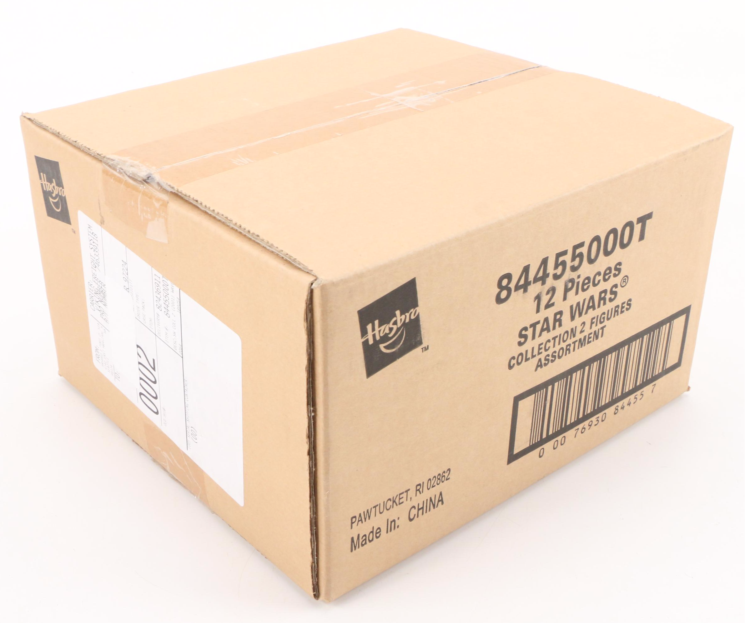 Hasbro Factory Sealed Box of Star Wars Collection 2 Assorted Action Figures