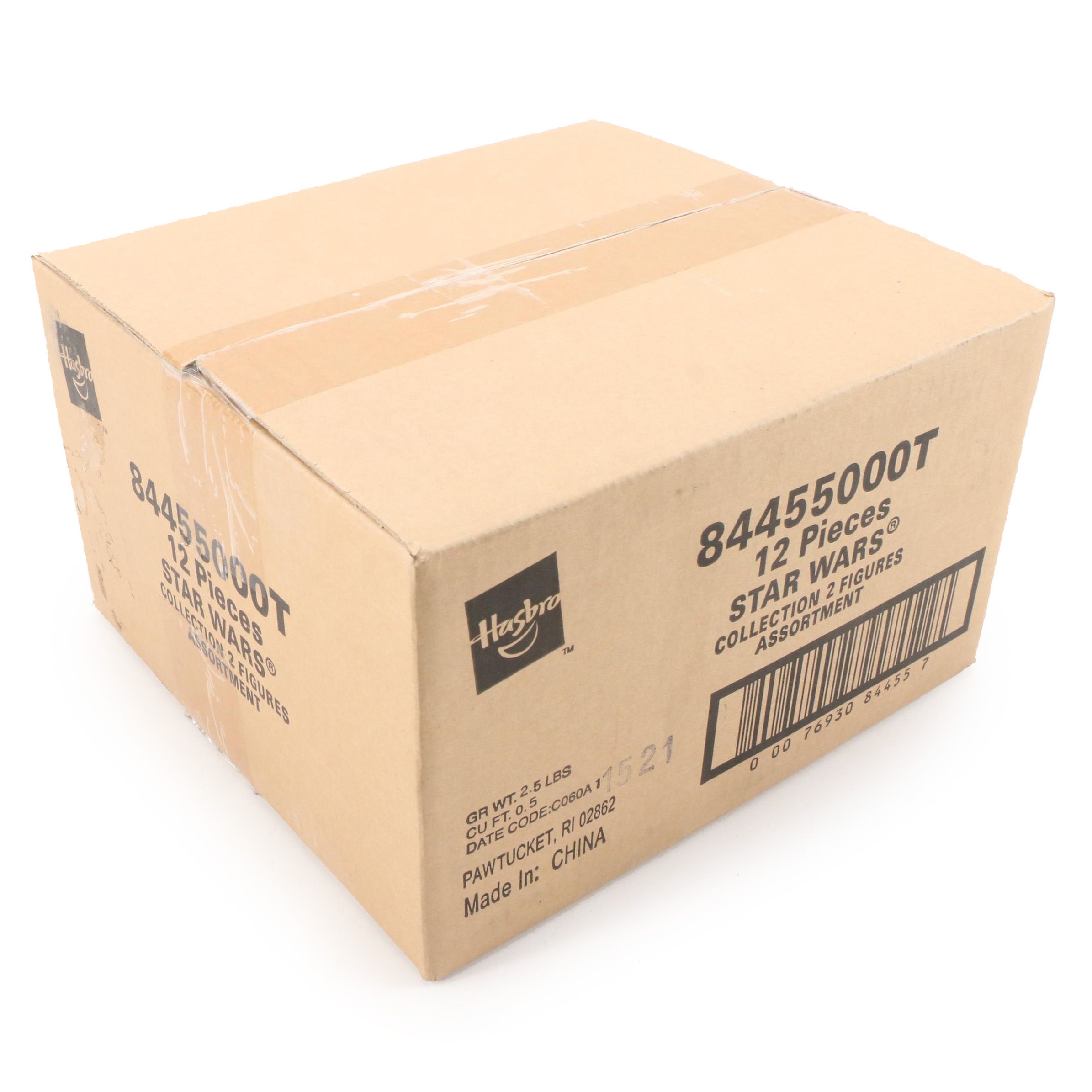 Hasbro Factory Sealed Box of Star Wars Collection 2 Assorted Action Figures