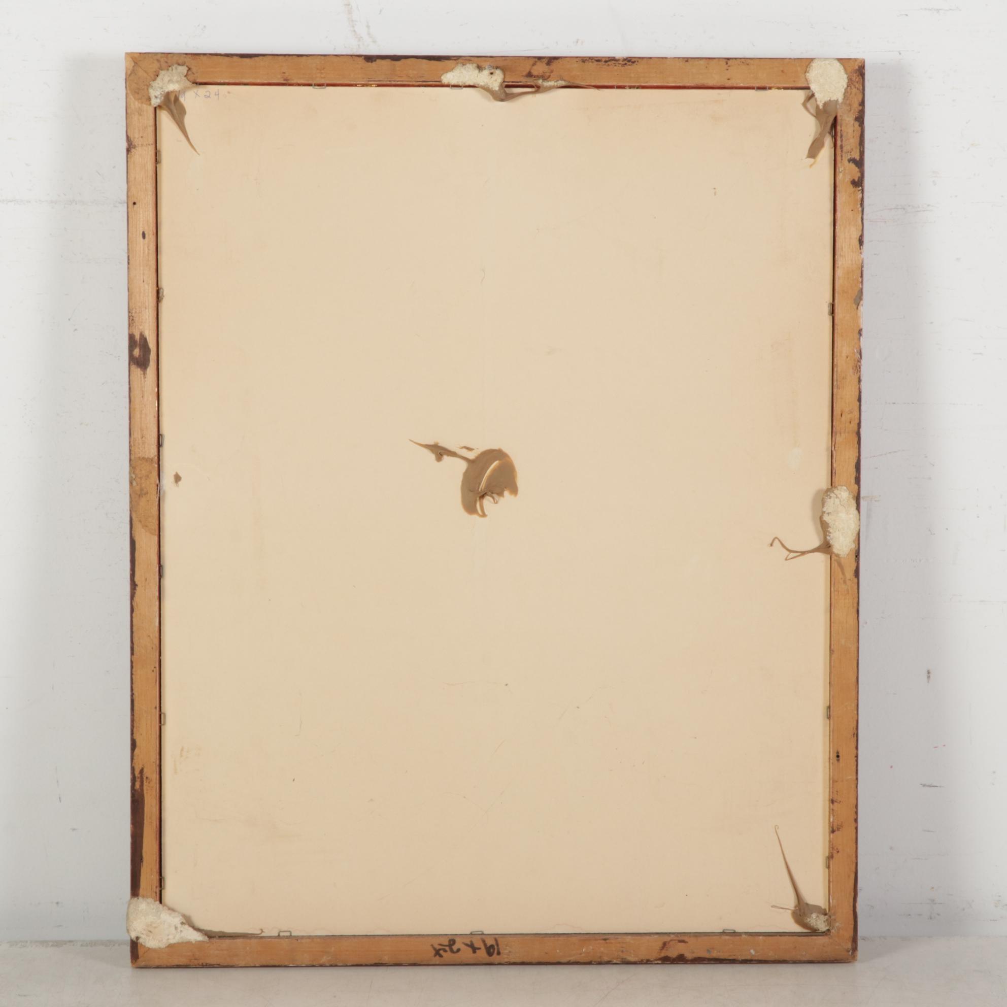 South Asian Inspired Costume Design Color Lithographs, Mid-Late 20th Century