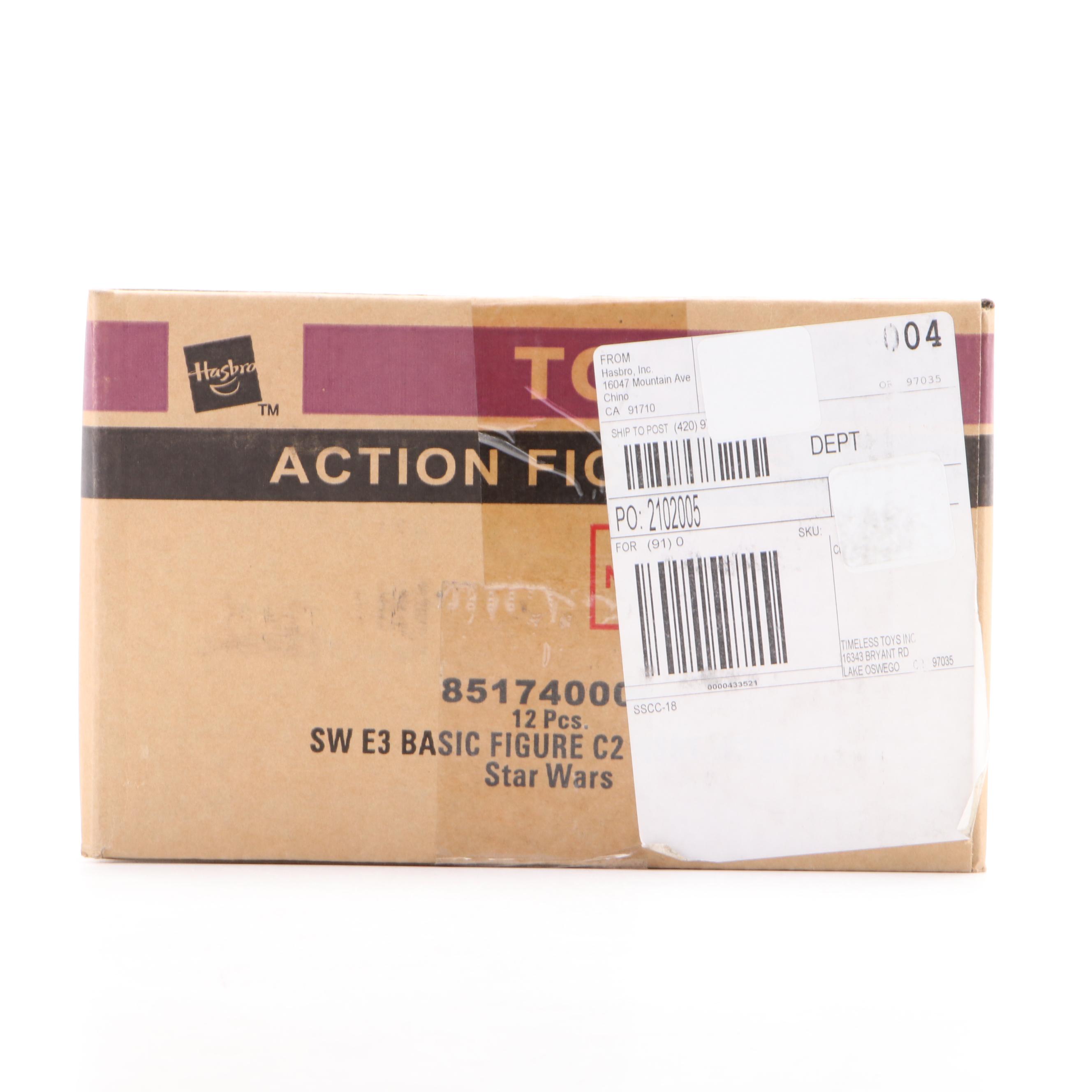 Hasbro Star Wars Episode 3 Action Figures in Factory Sealed Box