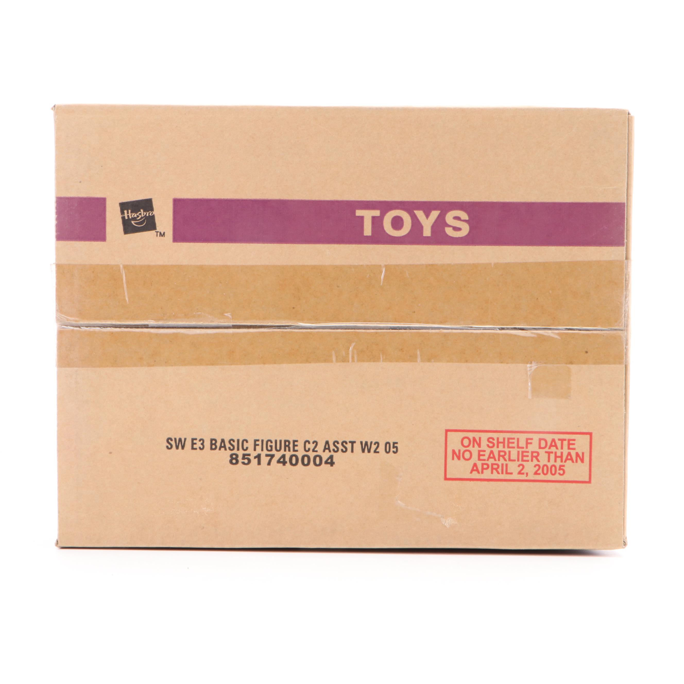 Hasbro Star Wars Episode 3 Action Figures in Factory Sealed Box