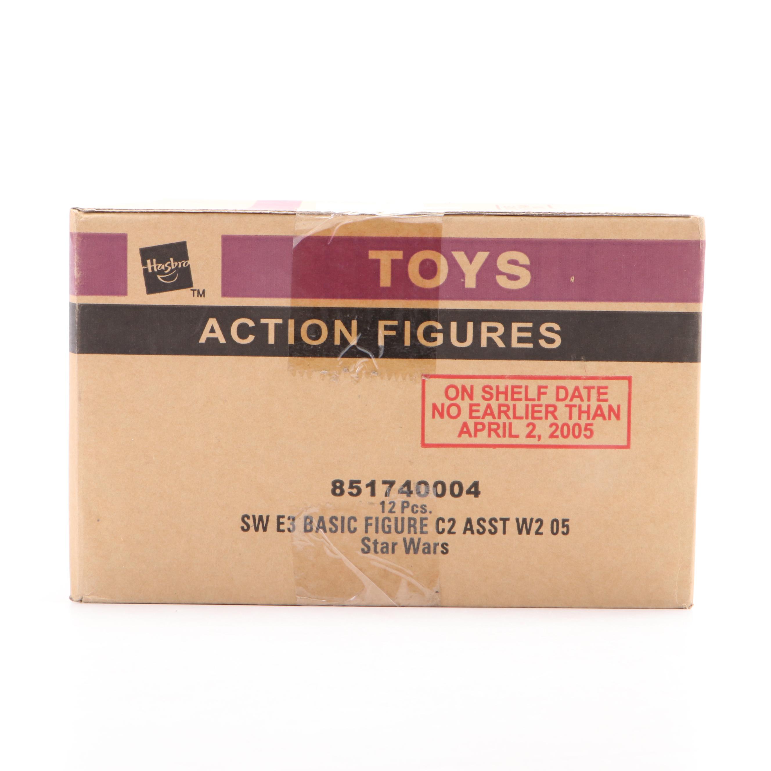 Hasbro Star Wars Episode 3 Action Figures in Factory Sealed Box