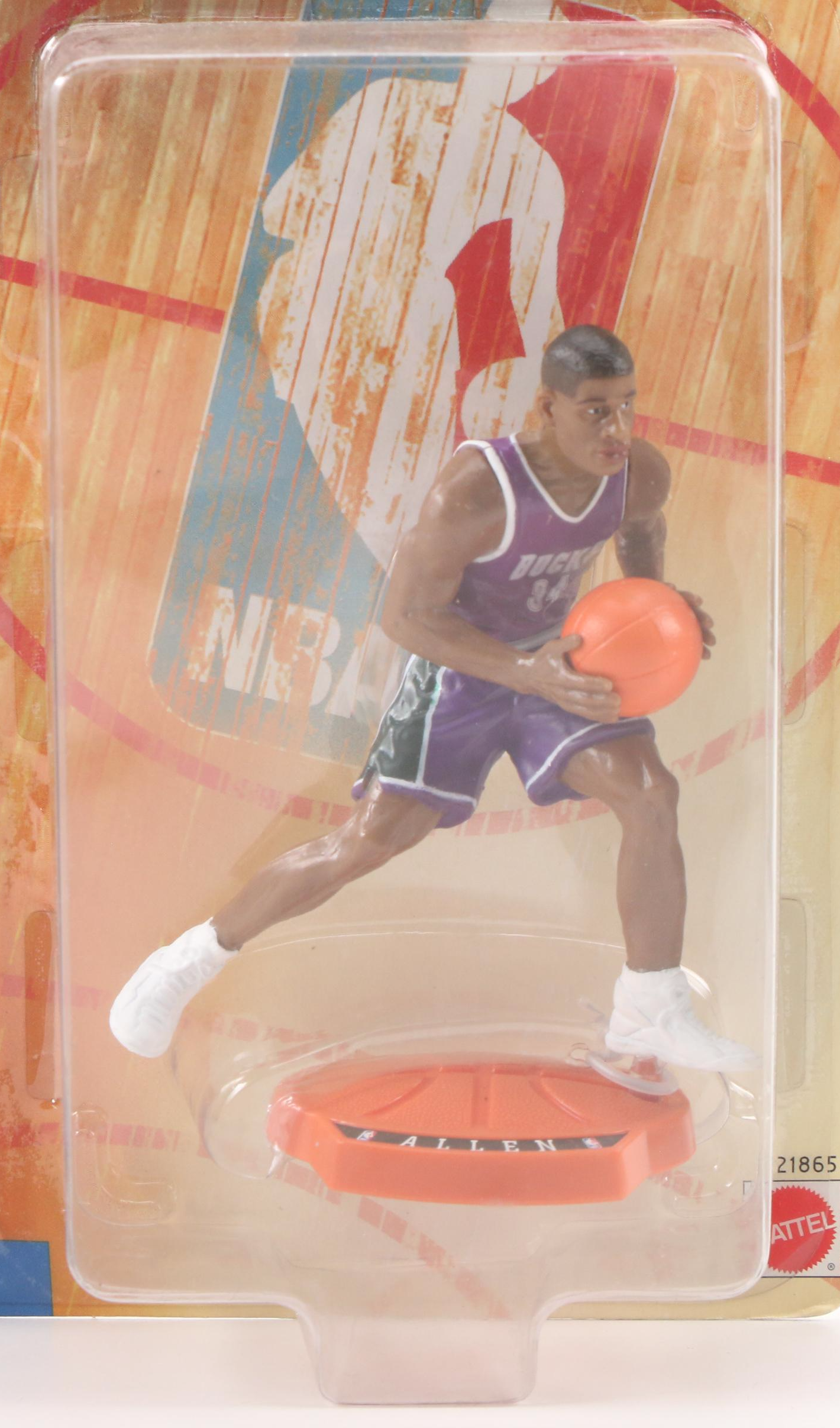 1990s Mattel, Upper Deck NBA Super Stars "Ray Allen"