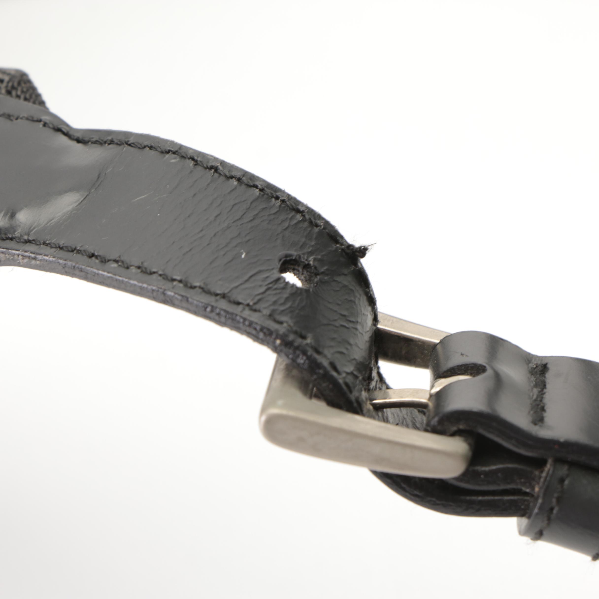 Prada Small Backpack in Green Nylon Tessuto and Black Leather