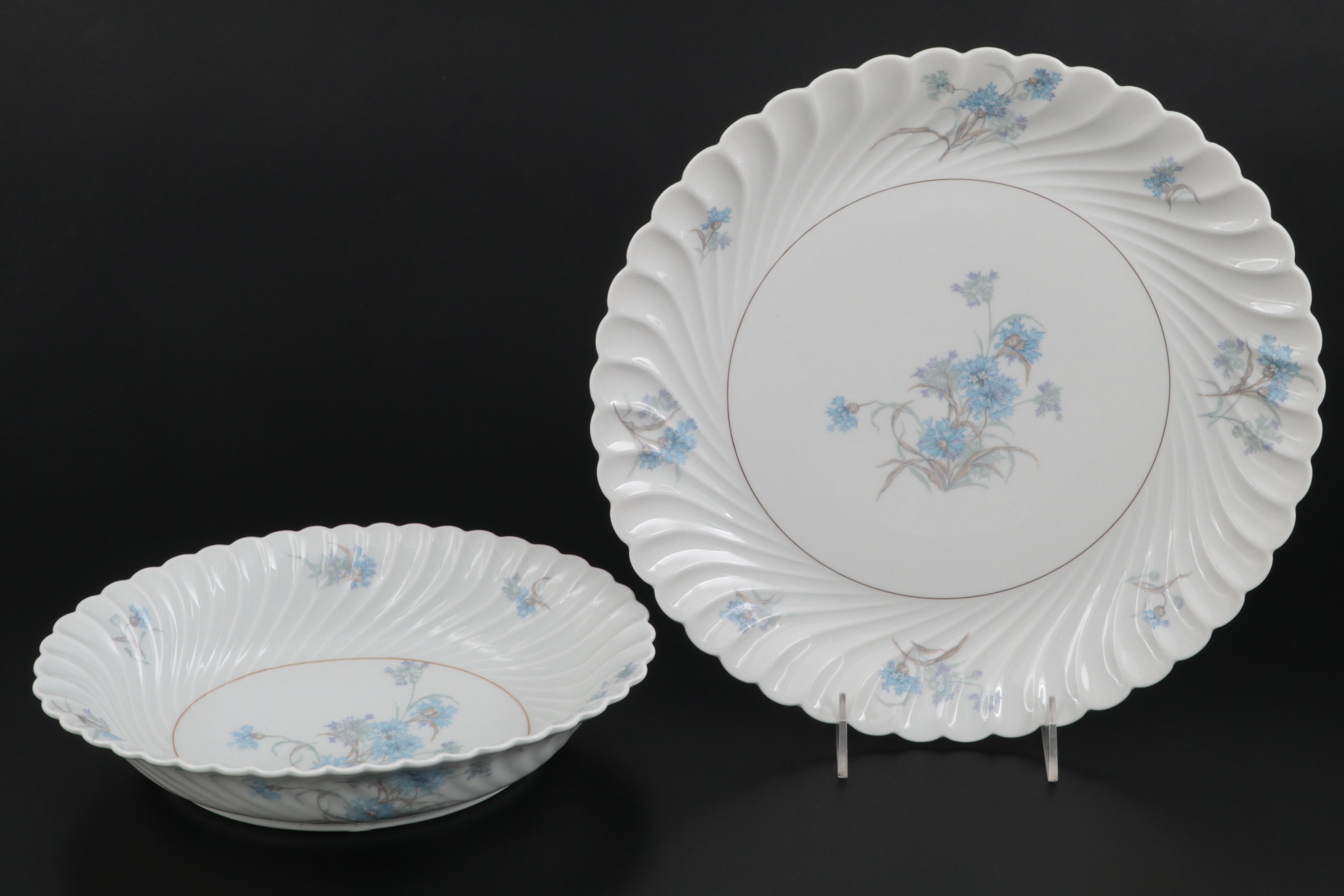 Haviland "Bergere" Porcelain Dinnerware, Mid-20th Century